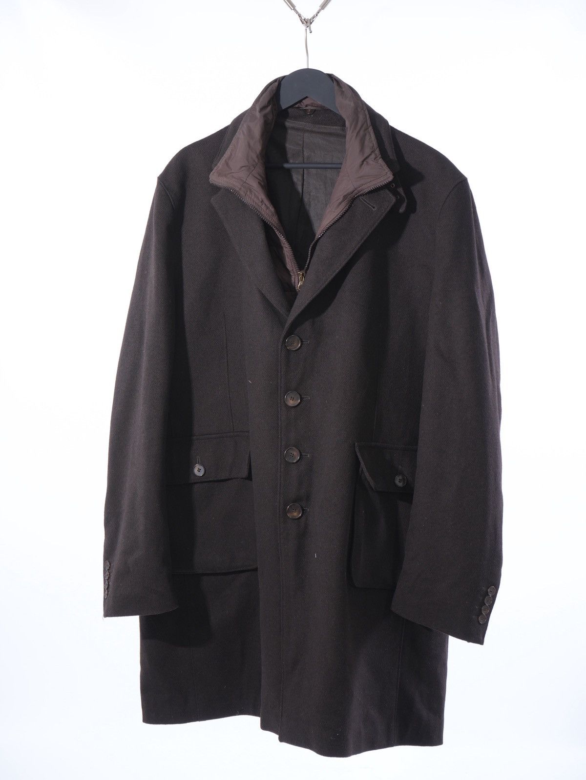Balmain Vintage Wool Coat sz 58 fits XL