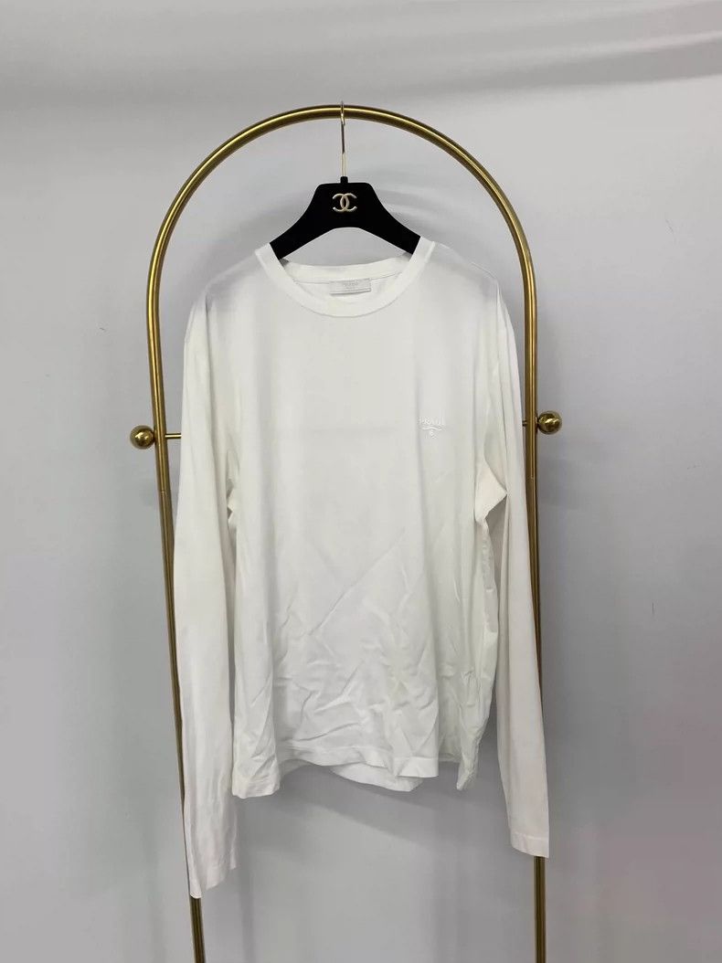 Prada Prada White long sleeves Size XXL / US 16-18 / IT 52-54 - 1 Thumbnail
