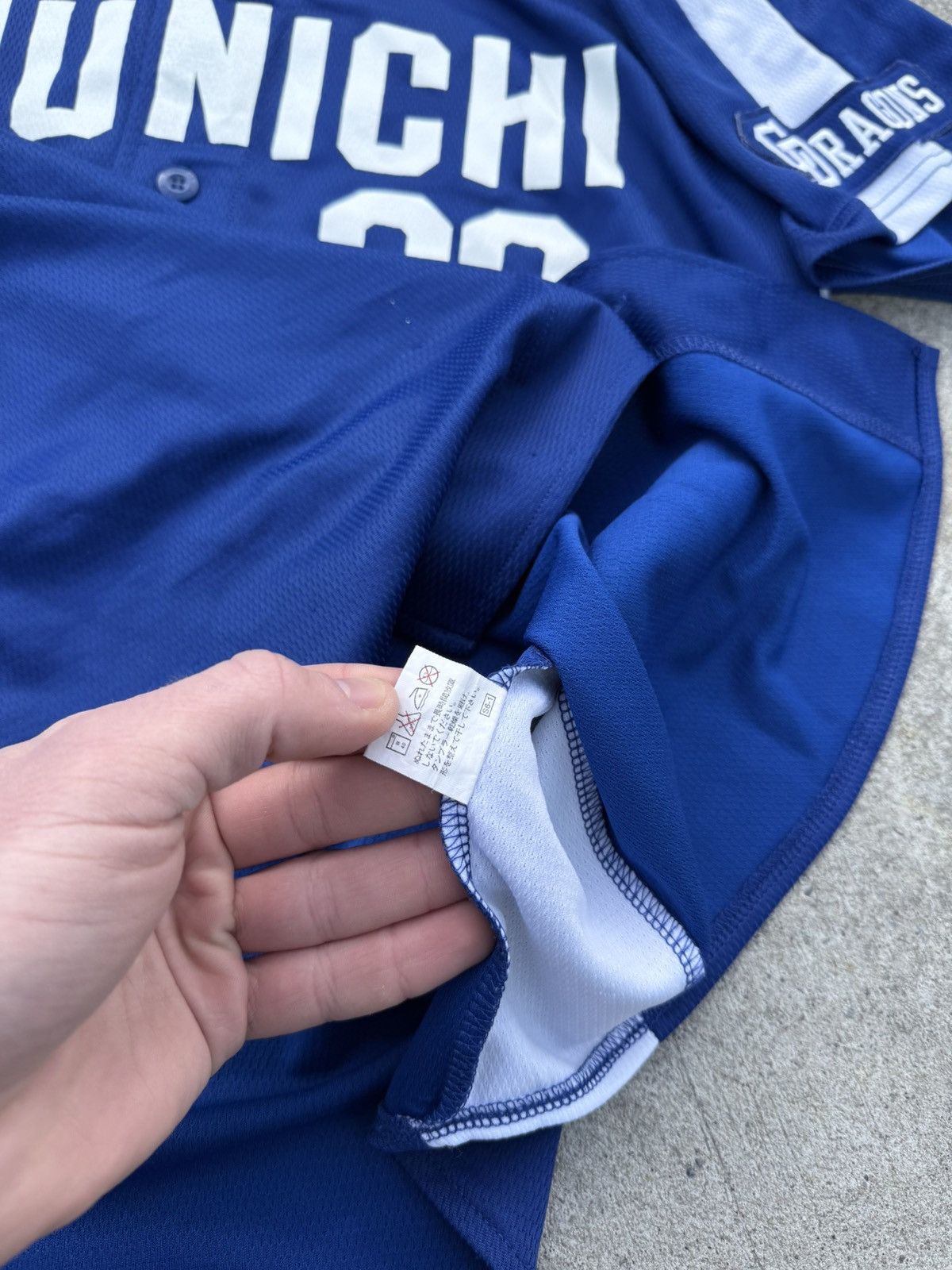 Other Vintage CHUNICHI Nakata 20 RARE Japan Jersey streetwear Size US L / EU 52-54 / 3 - 12 Thumbnail