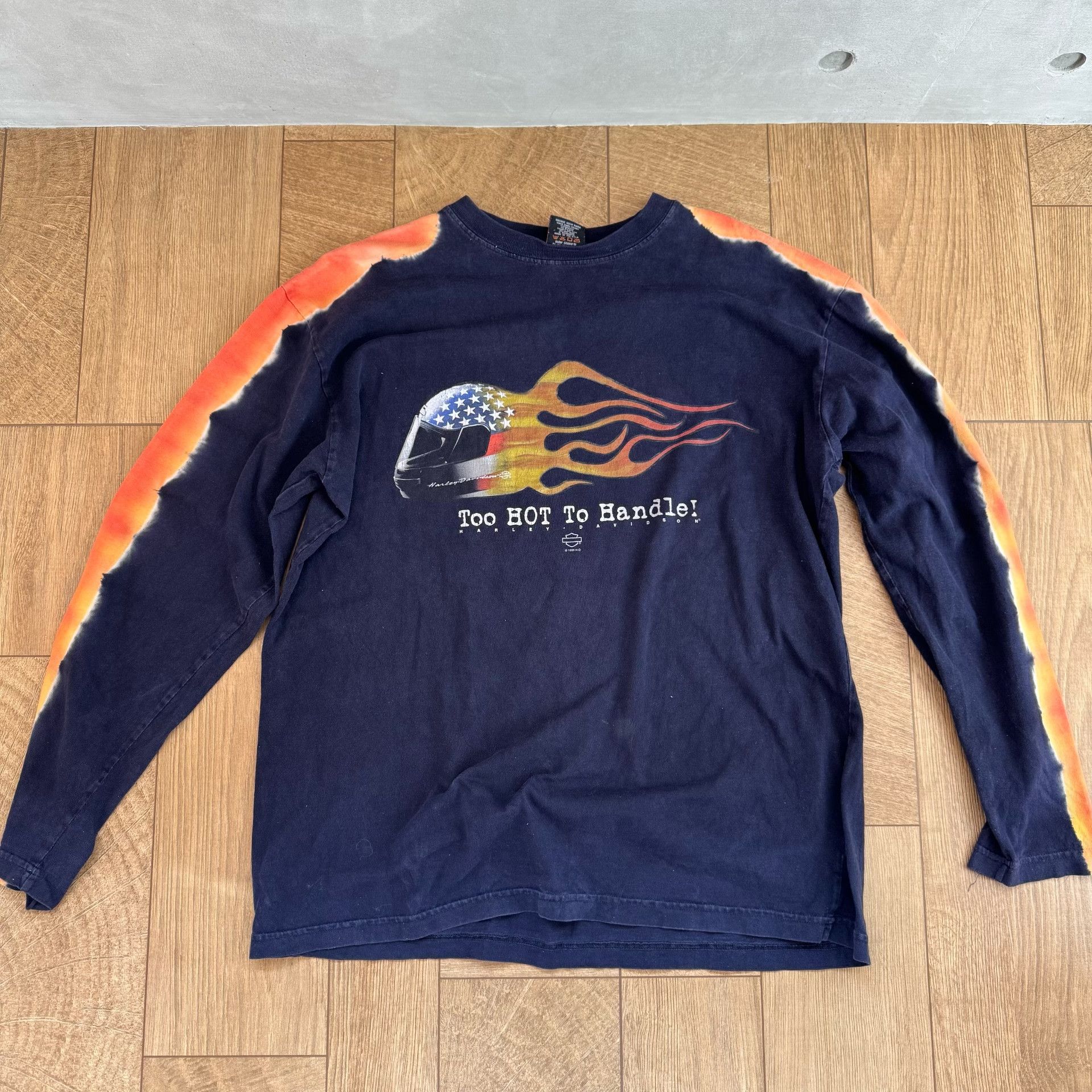 Harley Davidson Harley Davidson Vintage Long Sleeve Sweatshirt Size US M / EU 48-50 / 2 - 1 Thumbnail