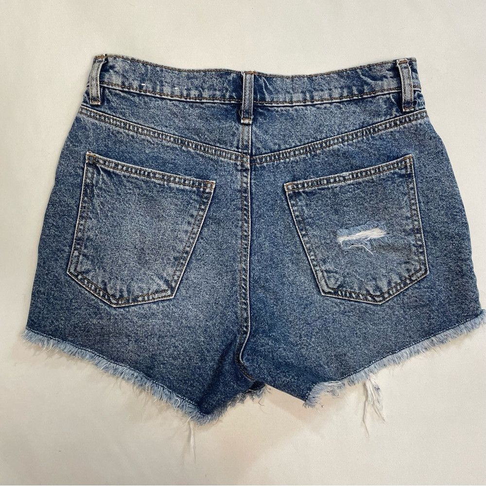 Other New Adrene Cut Hem Denim Shorts Size 3 US 26 Size 26" / US 2 / IT 38 - 5 Thumbnail