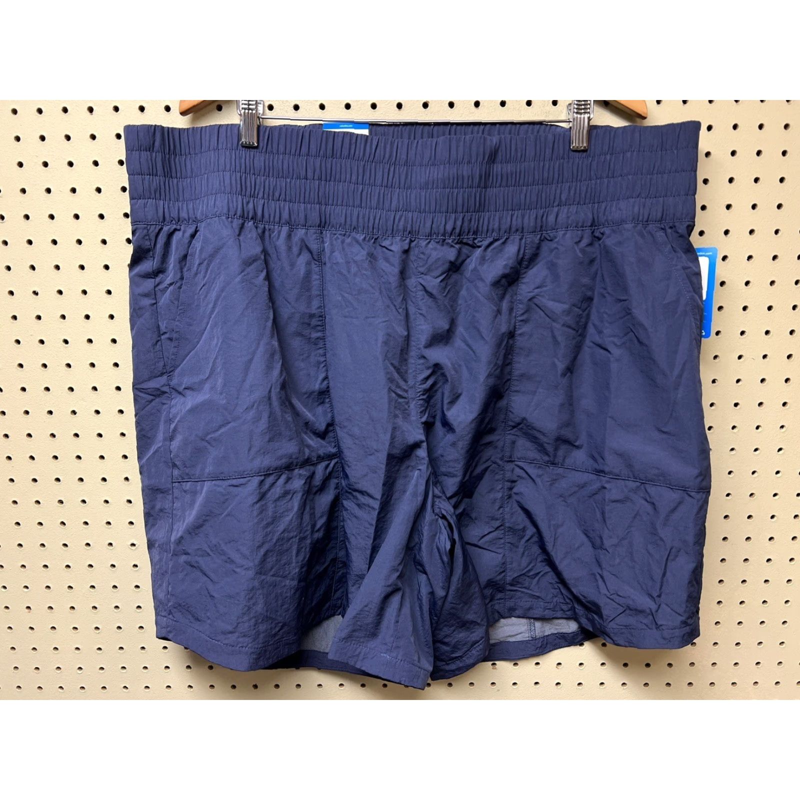Vintage VINTAGE Columbia Nylon Shorts Blue Swimming Fishing Camp Shorts Womens 2X NWT Size 40" / US 18 - 2 Thumbnail