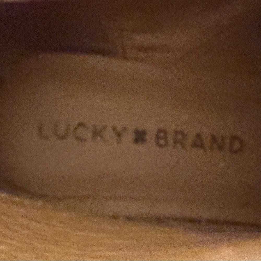 Lucky Brand Lucky Brand Short Lace up wedge boots. Size 6.5M Size US 6.5 / IT 36.5 - 3 Thumbnail