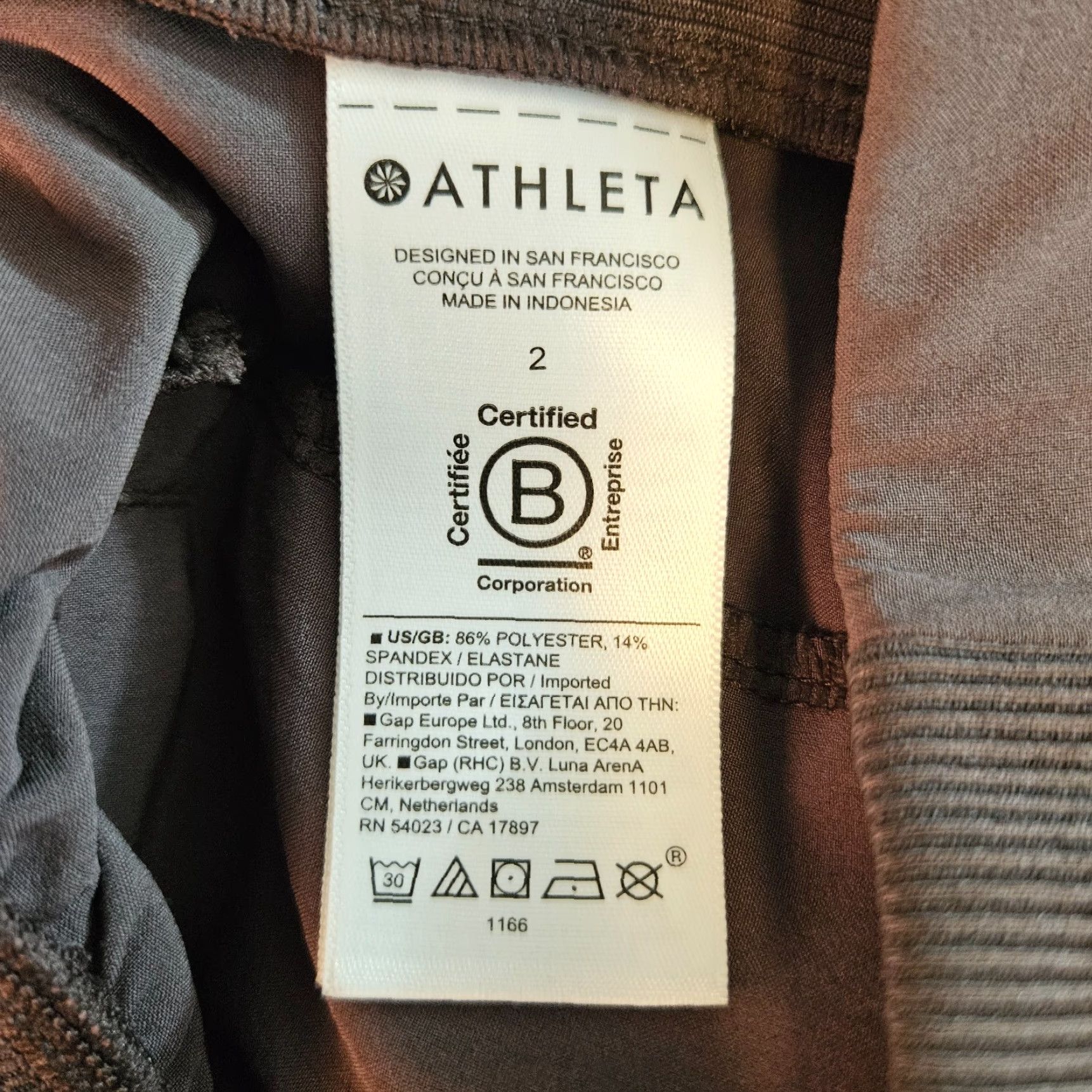 Athleta Athleta Womens Brooklyn Ankle Pants Sz 2 Purple Pull On Mid Rise Size 26" / US 2 / IT 38 - 6 Thumbnail