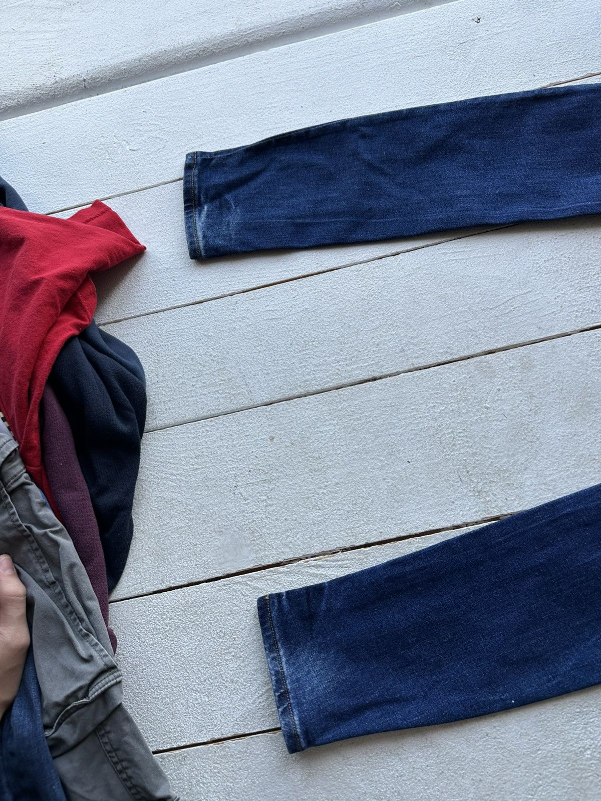 G-Star VNTG🚨G STAR RAW Jeans Washed Distressed Denim y2k Size 23" - 8 Thumbnail