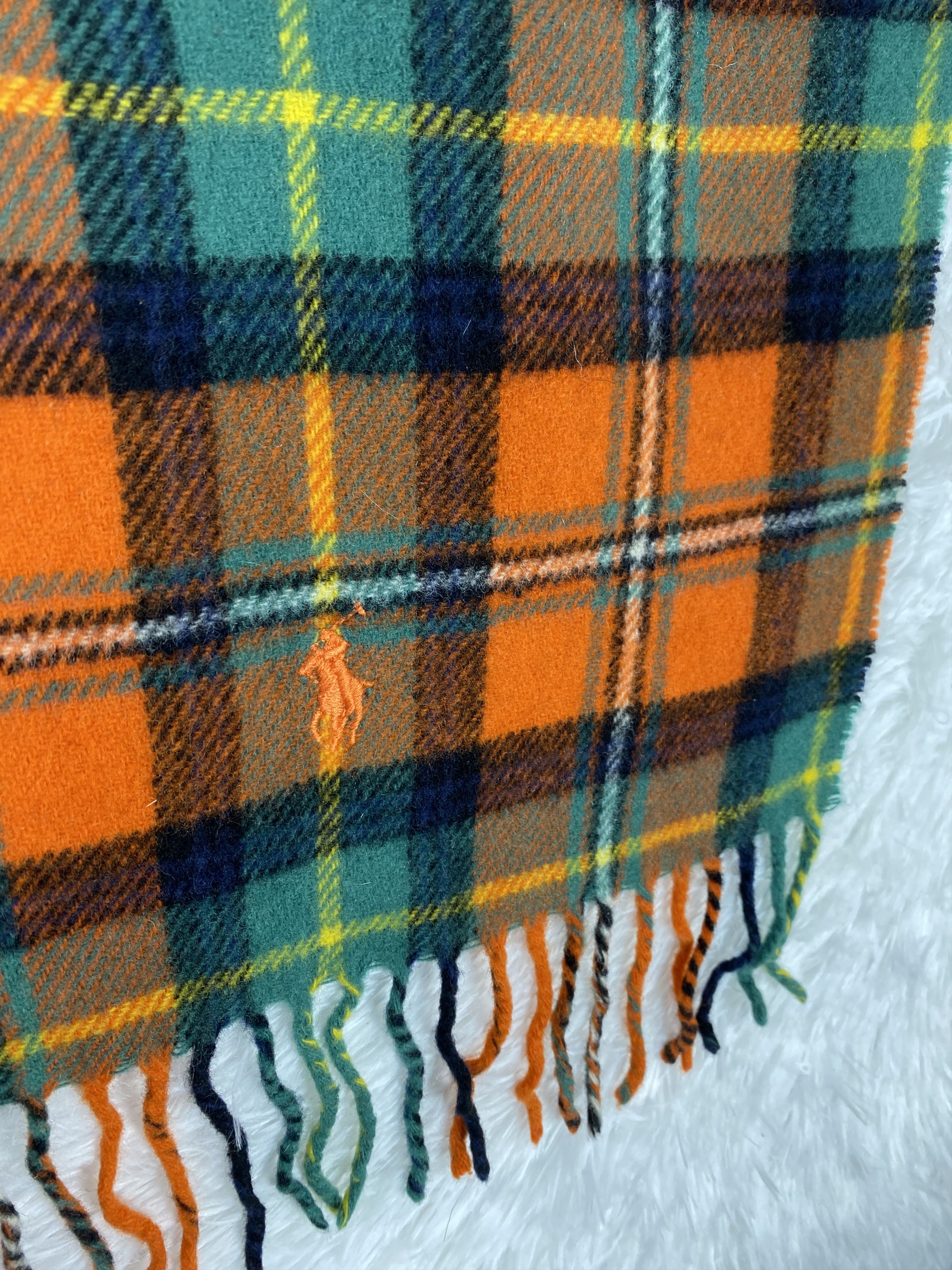 Polo Ralph Lauren Vintage Polo Ralph Lauren Scarf / Muffler Neckwear PM0151 Size ONE SIZE - 4 Thumbnail
