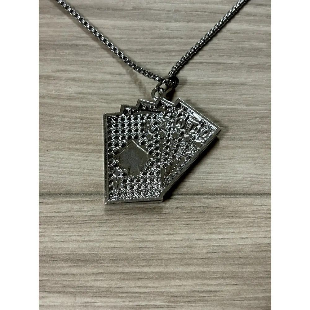 Japanese Brand × Vintage Poker Card Necklace (Red) Size ONE SIZE - 3 Thumbnail