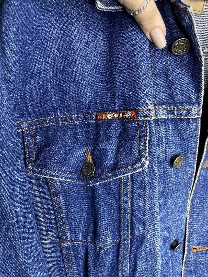 Levi's 🔥RARE WOMENS VINTAGE LEVIS DENIM JACKET W29 L36🔥 Size L / US 10 / IT 46 - 5 Thumbnail