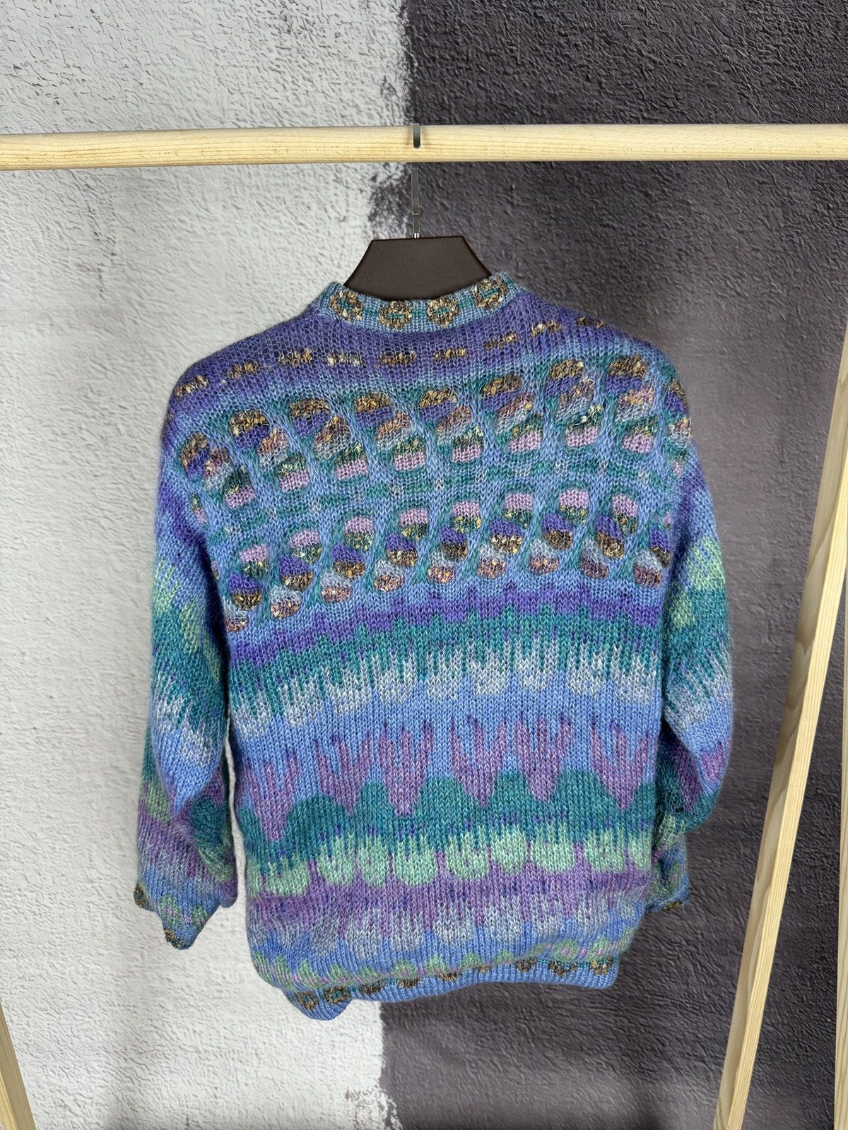 Handmade × Vintage Vintage SioChain Ireland Handloomed Sweater women’s Size M / US 6-8 / IT 42-44 - 14 Thumbnail