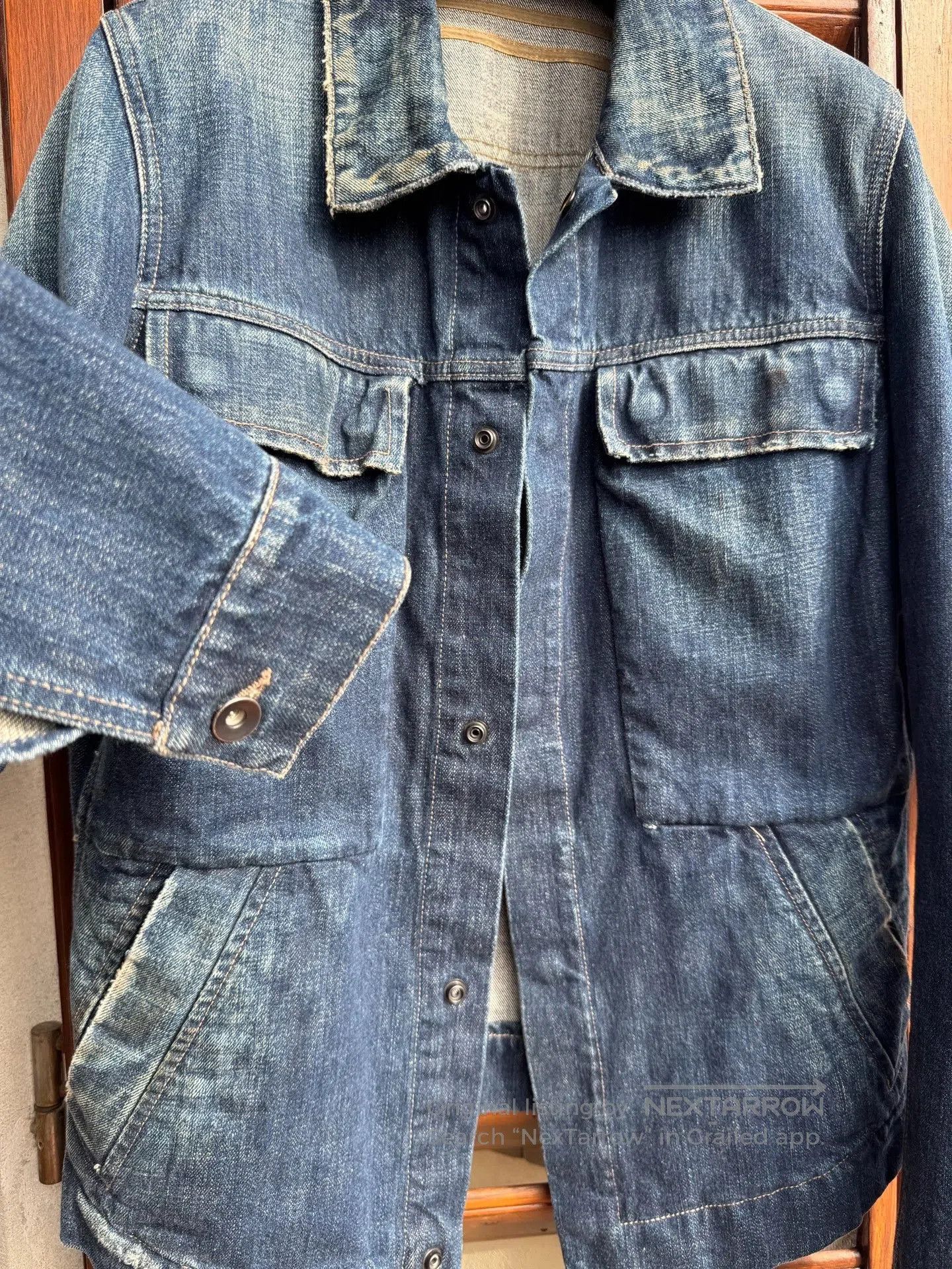 Rick Owens Rick Owens 06ss Washed Denim Trucker Jacket. Size US M / EU 48-50 / 2 - 4 Thumbnail