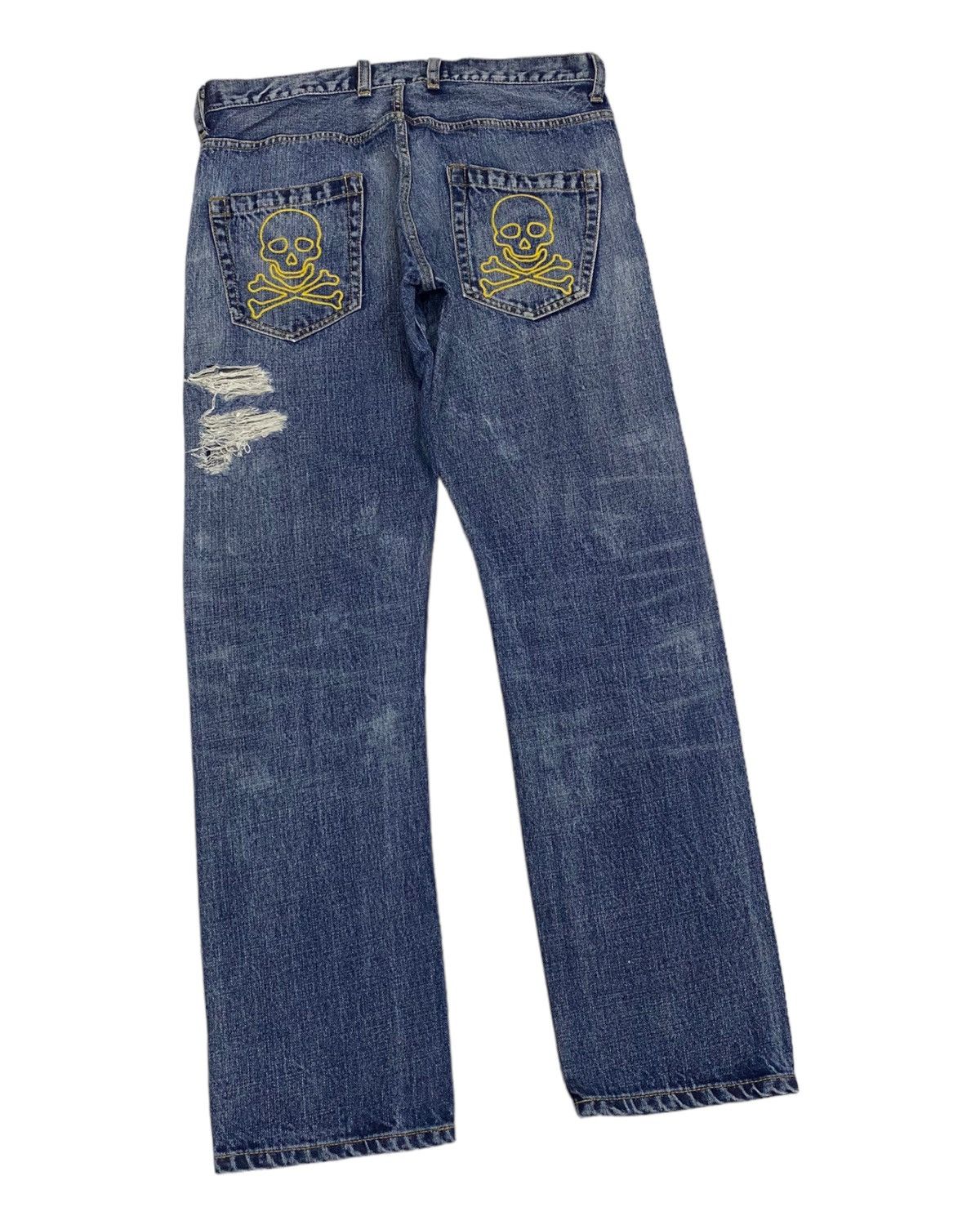 Hysteric Glamour 🔥RNA INC PUNK STUDDED DISTRESS DENIM UNDERCOVER STYLE JEAN Size US 32 / EU 48 - 4 Thumbnail