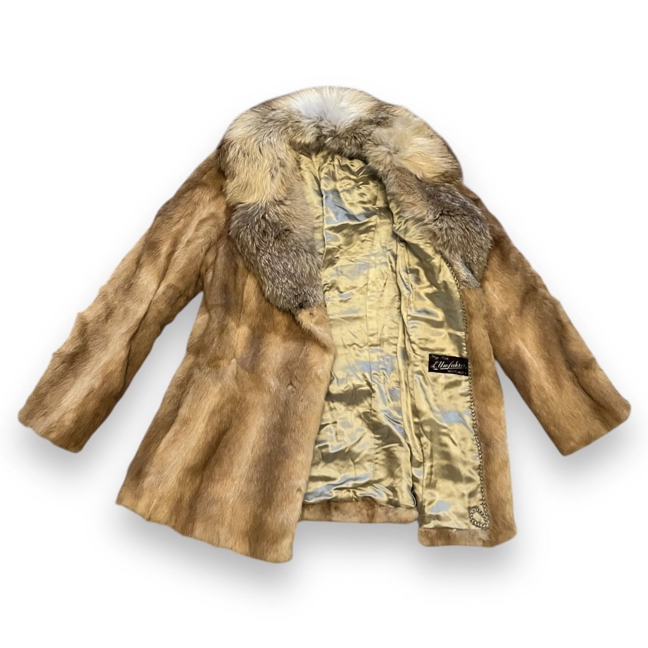 Japanese Brand × Vintage Glam Fox Fur Vintage Jacket 80s Y2K Avant Garde Size S / US 4 / IT 40 - 6 Thumbnail