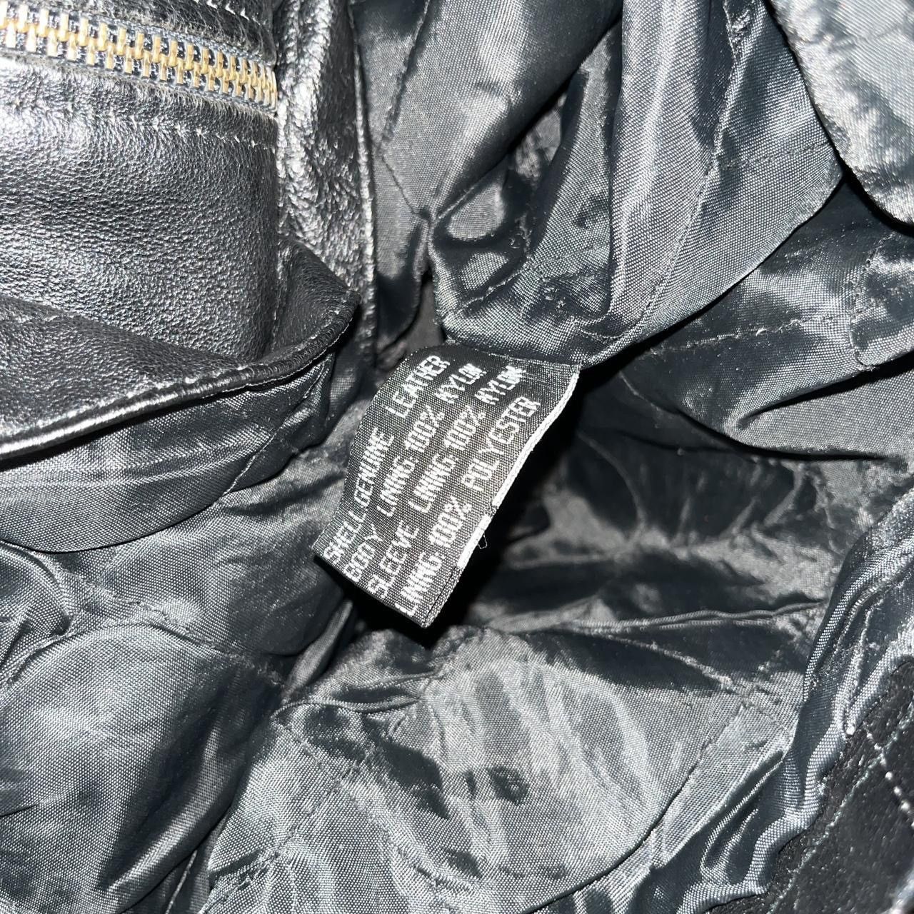 Other Dimensions New York classic black genuine leather jacket Size XL / US 12-14 / IT 48-50 - 4 Thumbnail