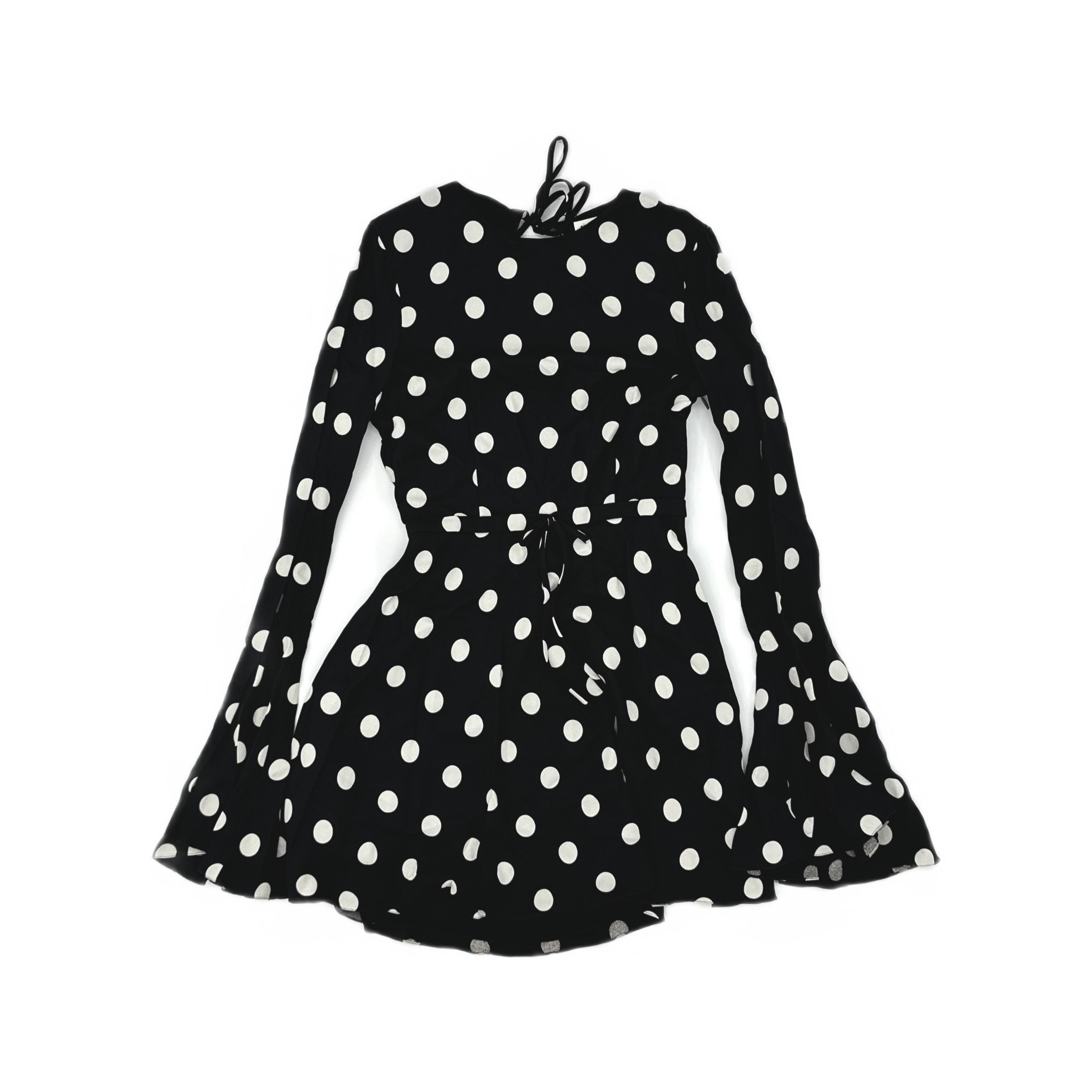 Saint Laurent Paris Saint Laurent Polka Dot Tie Back Dress Size 38 Size S / US 4 / IT 40 - 1 Thumbnail