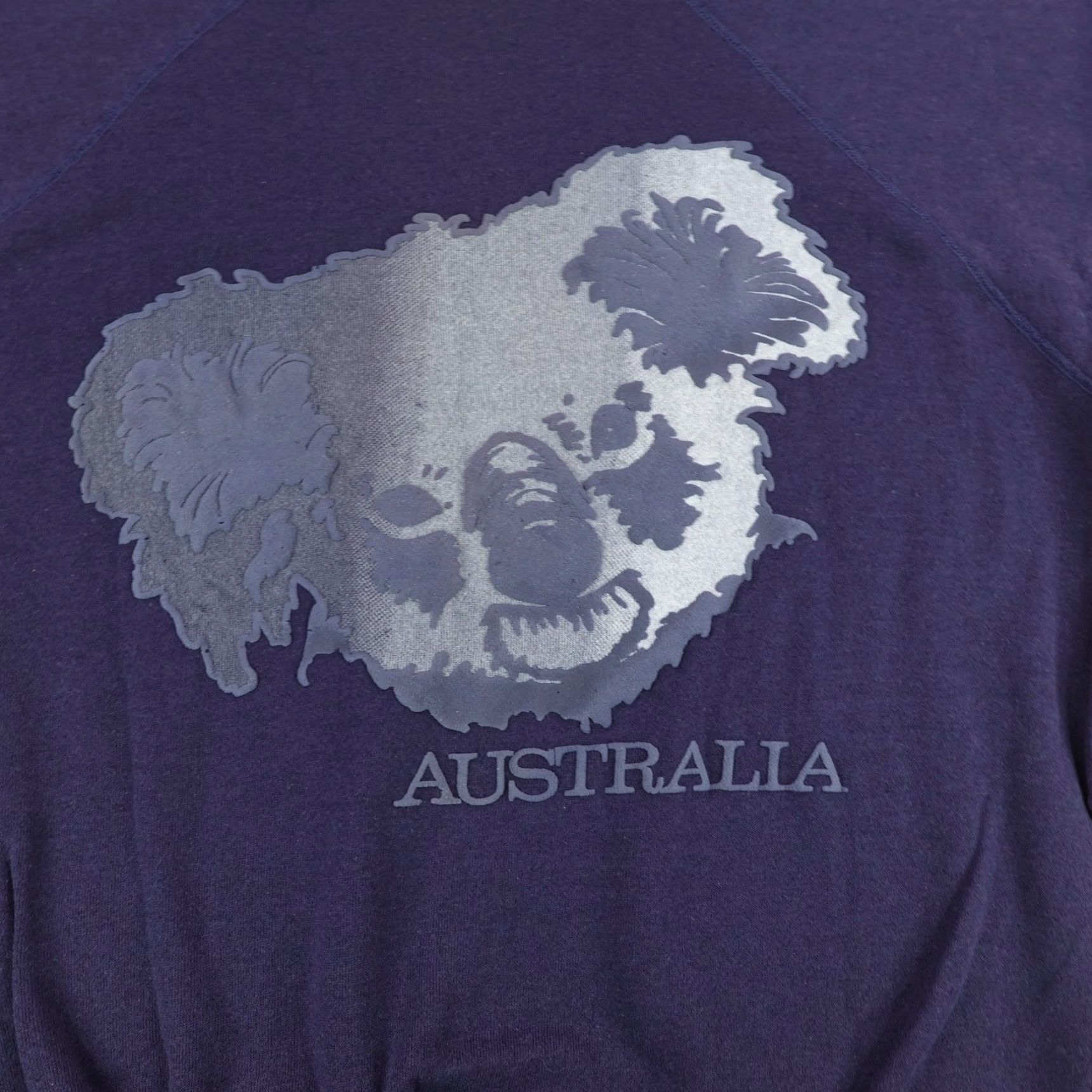 Vintage VINTAGE Ultra Sweats Koala Sweatshirt Mens XL Blue Pullover Crew Neck 90s Australia Bear Animals Nature Sweatshirt Size US XL / EU 56 / 4 - 2 Thumbnail