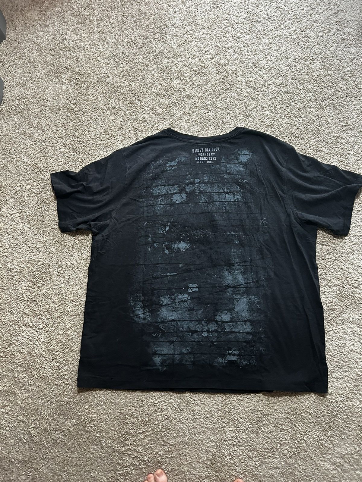 Harley Davidson Vintage 90s Y2K style Harley Davidson Barbed wire tee Size US XXL / EU 58 / 5 - 3 Thumbnail