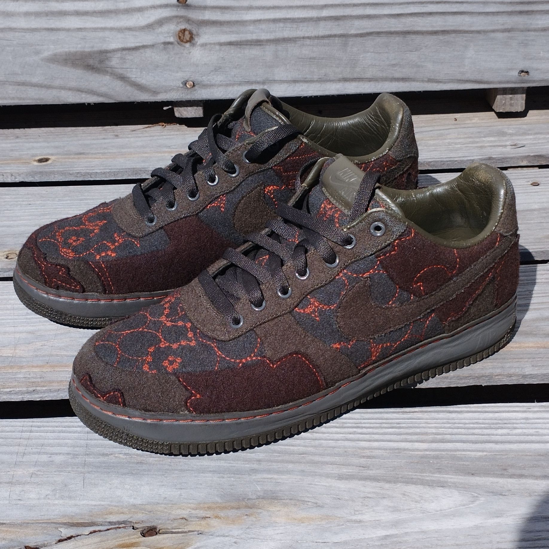 Nike Nike Air Force 1 x MAHARAM "Moss" Size US 11 / EU 44 - 1 Thumbnail