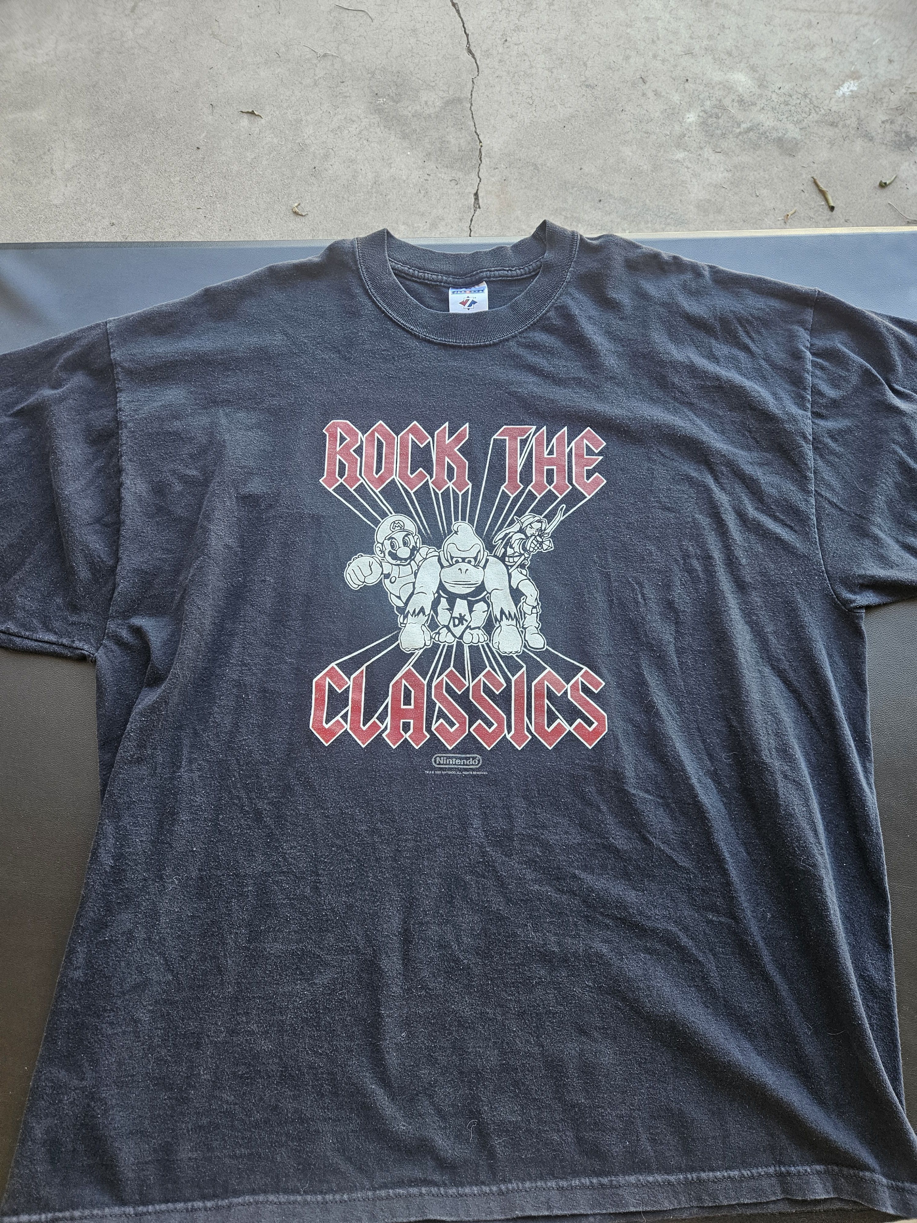 Nintendo Nintendo Rock The Classics Y2K Smash Bros Jerzees Tee Size US XXL / EU 58 / 5 - 1 Thumbnail