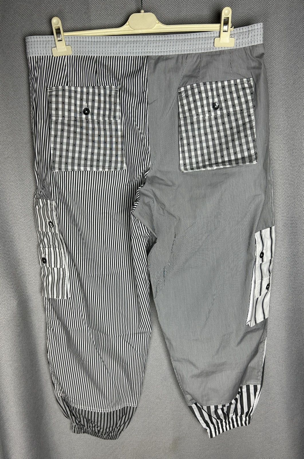 Dolce & Gabbana Dolce & Gabbana striped cargo set shirt+pants Size US 36 / EU 52 - 13 Thumbnail
