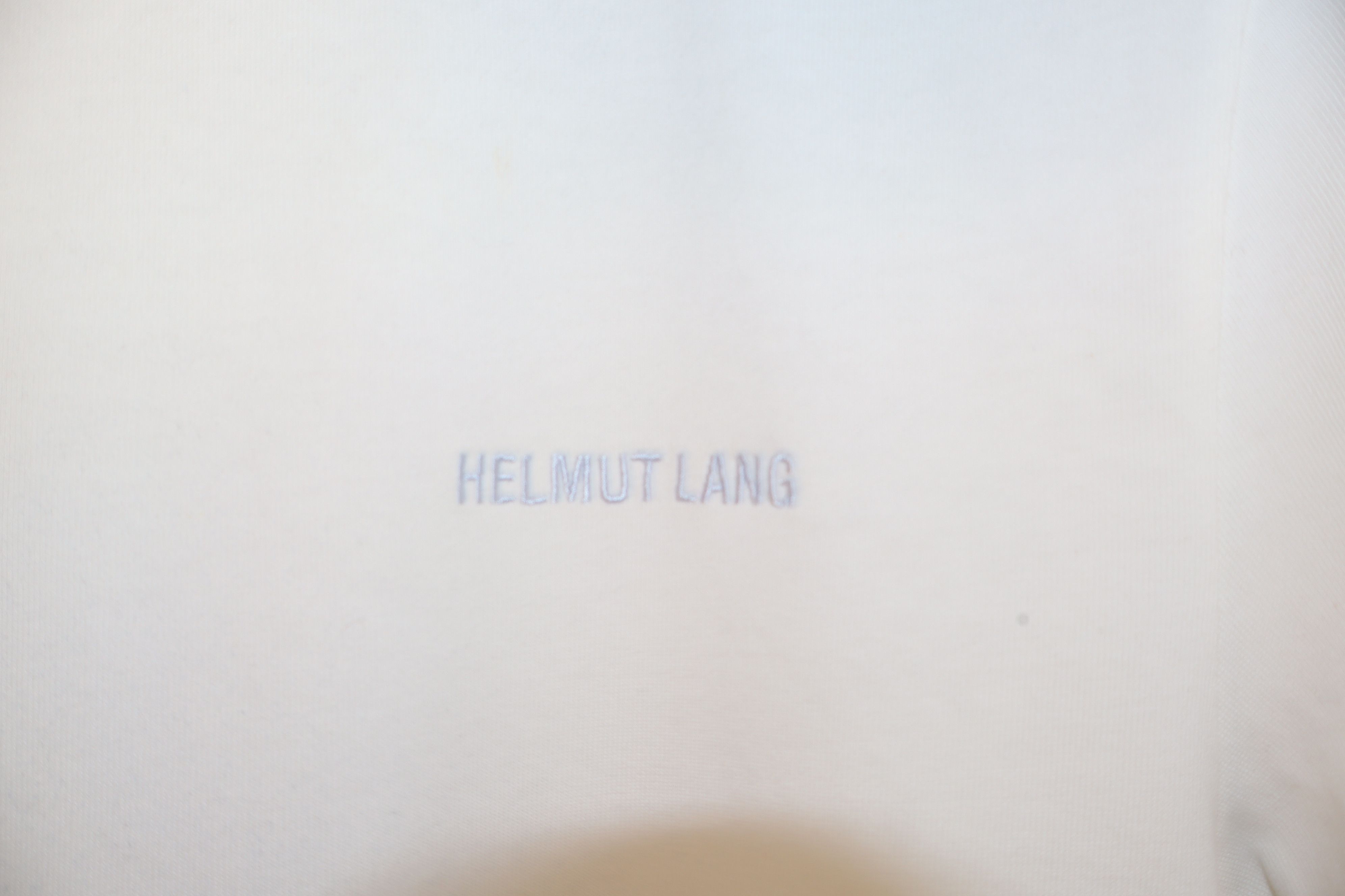 Helmut Lang Spray logo details tshirt Size US S / EU 44-46 / 1 - 4 Thumbnail