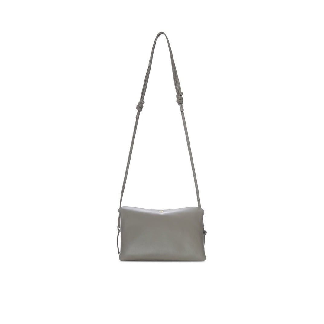 Celine CELINE Trio Flap $1650 Light Graphite Shoulder Bag New Size ONE SIZE - 3 Thumbnail