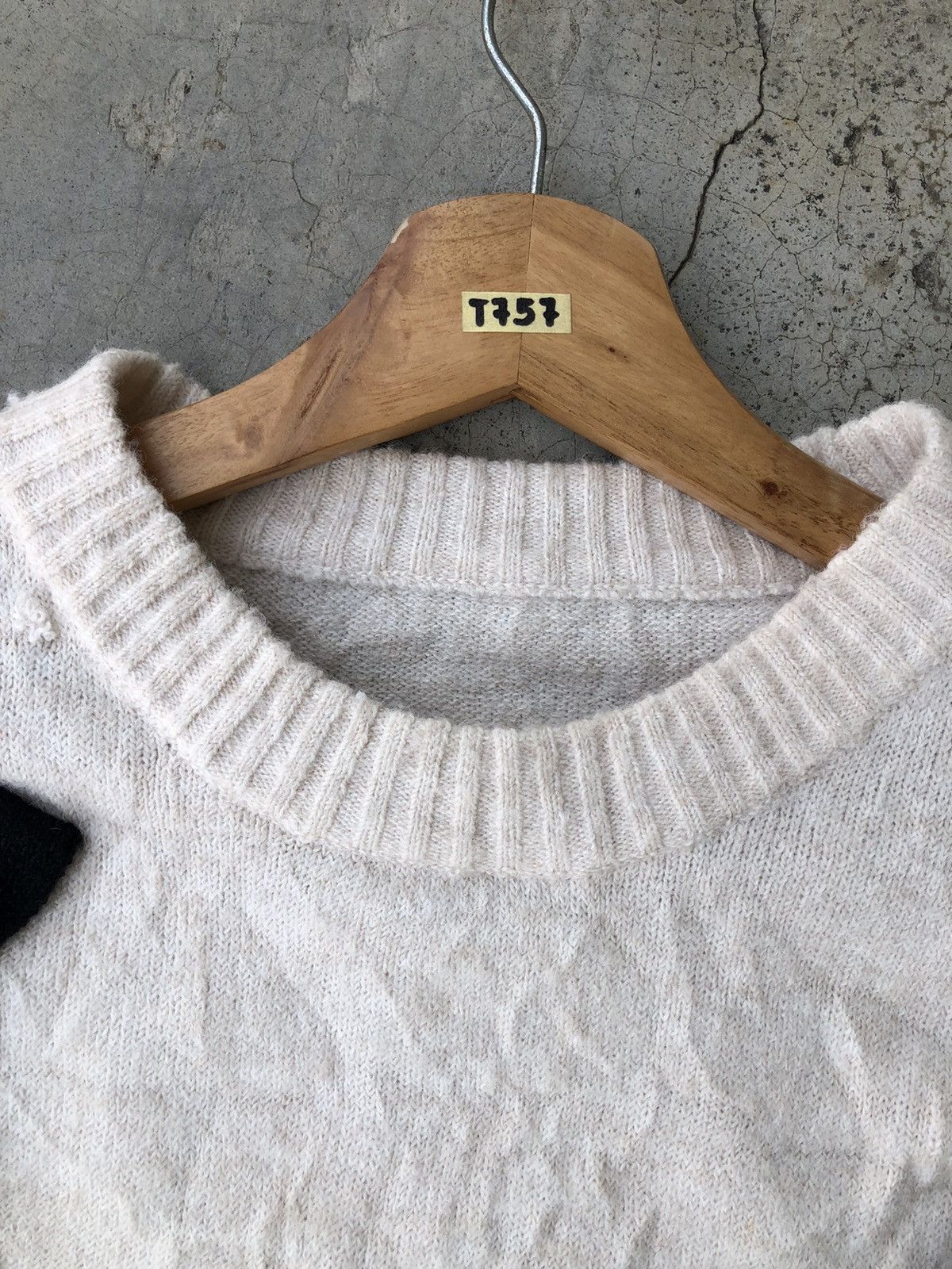 Designer × Vintage 🔴Japanesebrand Knitting Pullover Memeri Baggy Pattern Size US L / EU 52-54 / 3 - 8 Thumbnail
