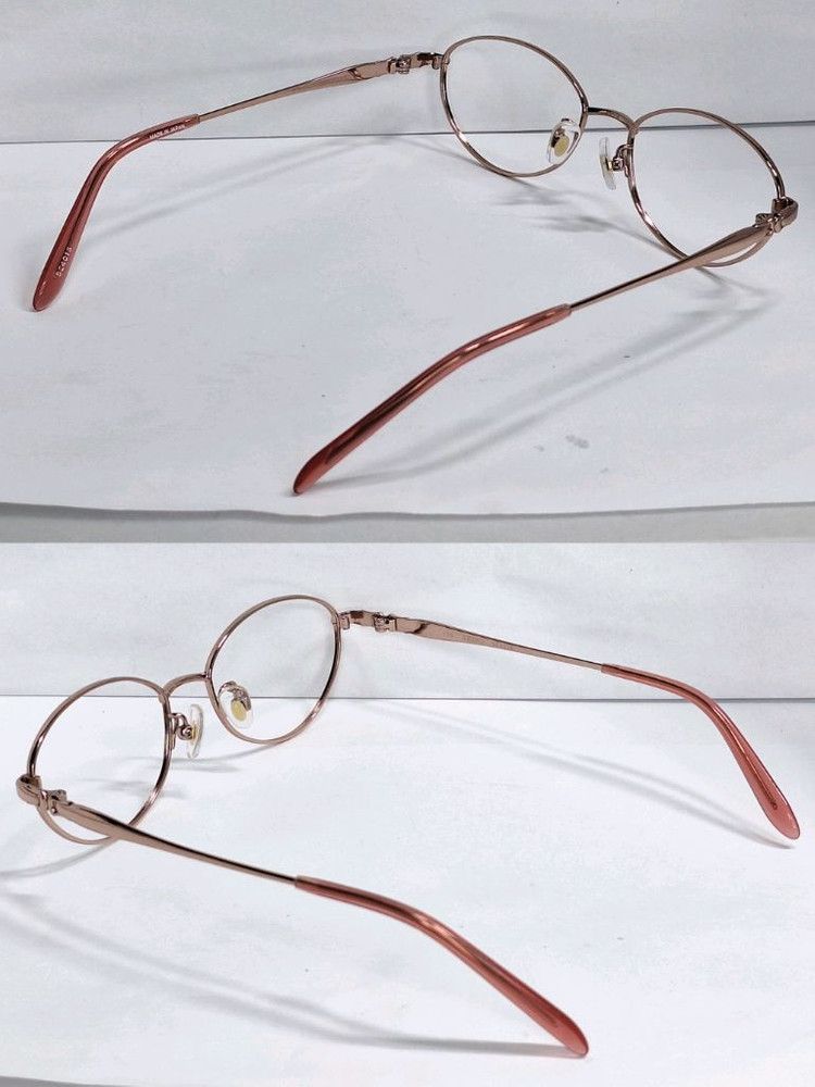 Seiko SEIKO Stella SE4016 Pure Titanium Oval Glasses Pink Gold Size ONE SIZE - 7 Thumbnail