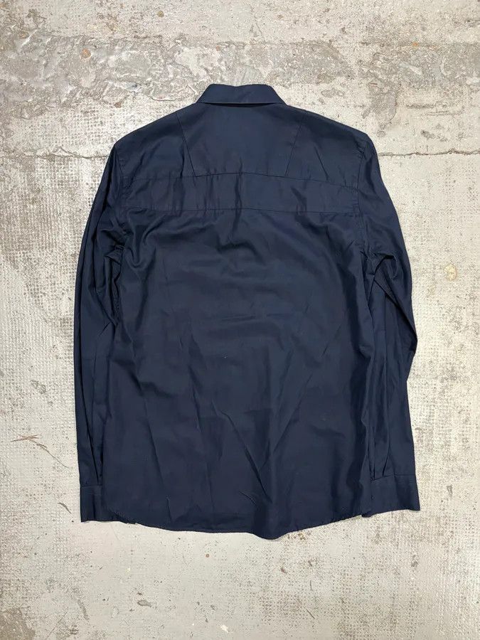 Givenchy 2000s Givenchy Navy Classy Mafia Shirt Size US M / EU 48-50 / 2 - 5 Thumbnail