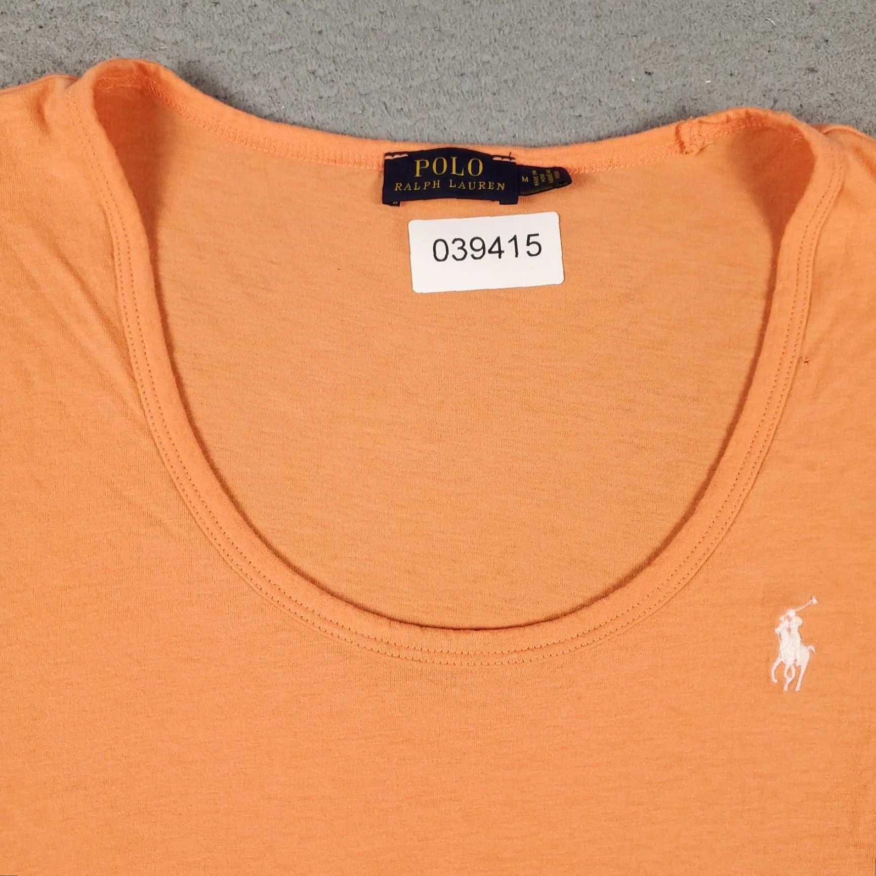 Polo Ralph Lauren Ralph Lauren T Shirt Womens Size Medium Orange Casual Short Sleeve Ladies * Size S / US 4 / IT 40 - 3 Thumbnail