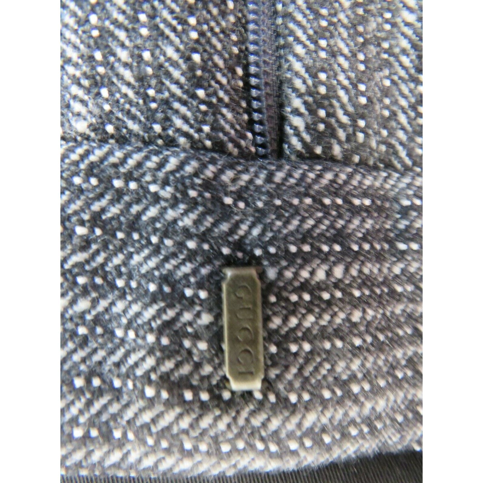 Gucci GUCCI 244181 GRAY STRIPED WOOL CLASSIC PANTS 50 W 36 Size US 34 / EU 50 - 11 Thumbnail