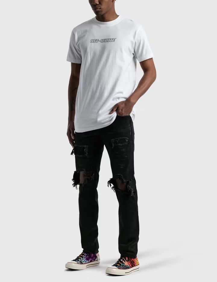 Off-White White Pascal Hand Gun Logo T-shirt Size US XXS / EU 40 - 4 Thumbnail