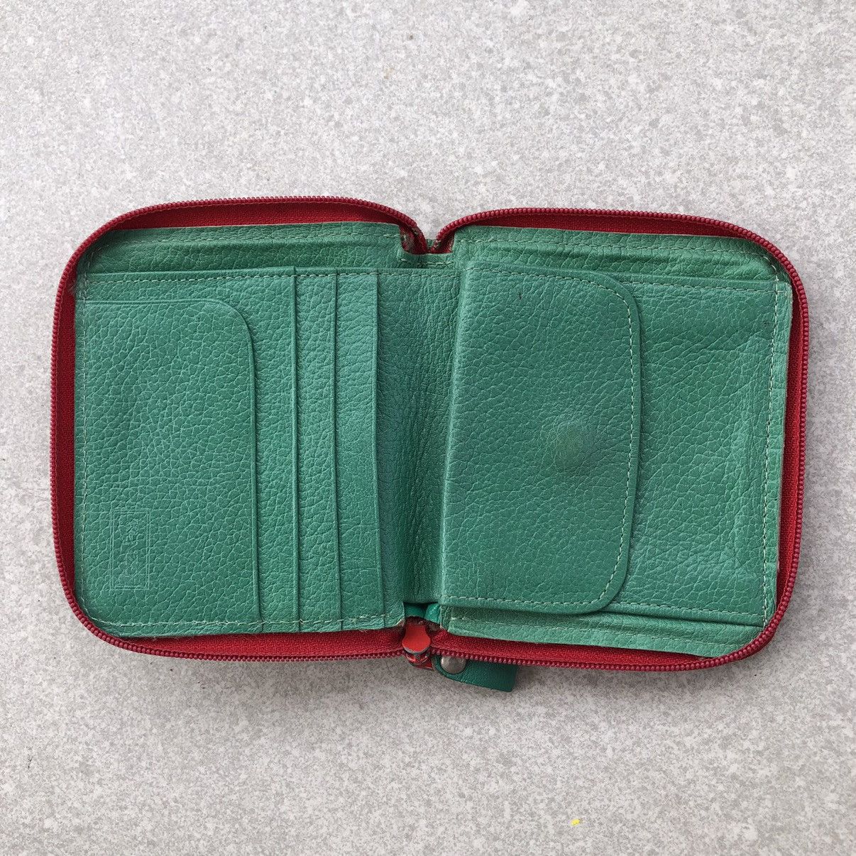 Kenzo Vintage Kenzo Floral Printed Leather Wallet Size ONE SIZE - 6 Thumbnail