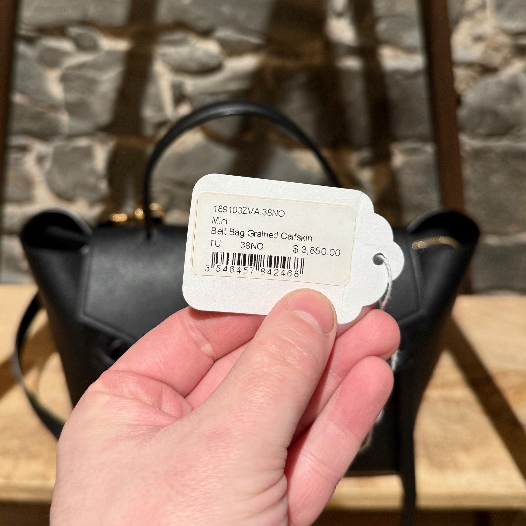 Celine Celine 2018 Black Leather Mini Belt Bag Size ONE SIZE - 19 Thumbnail