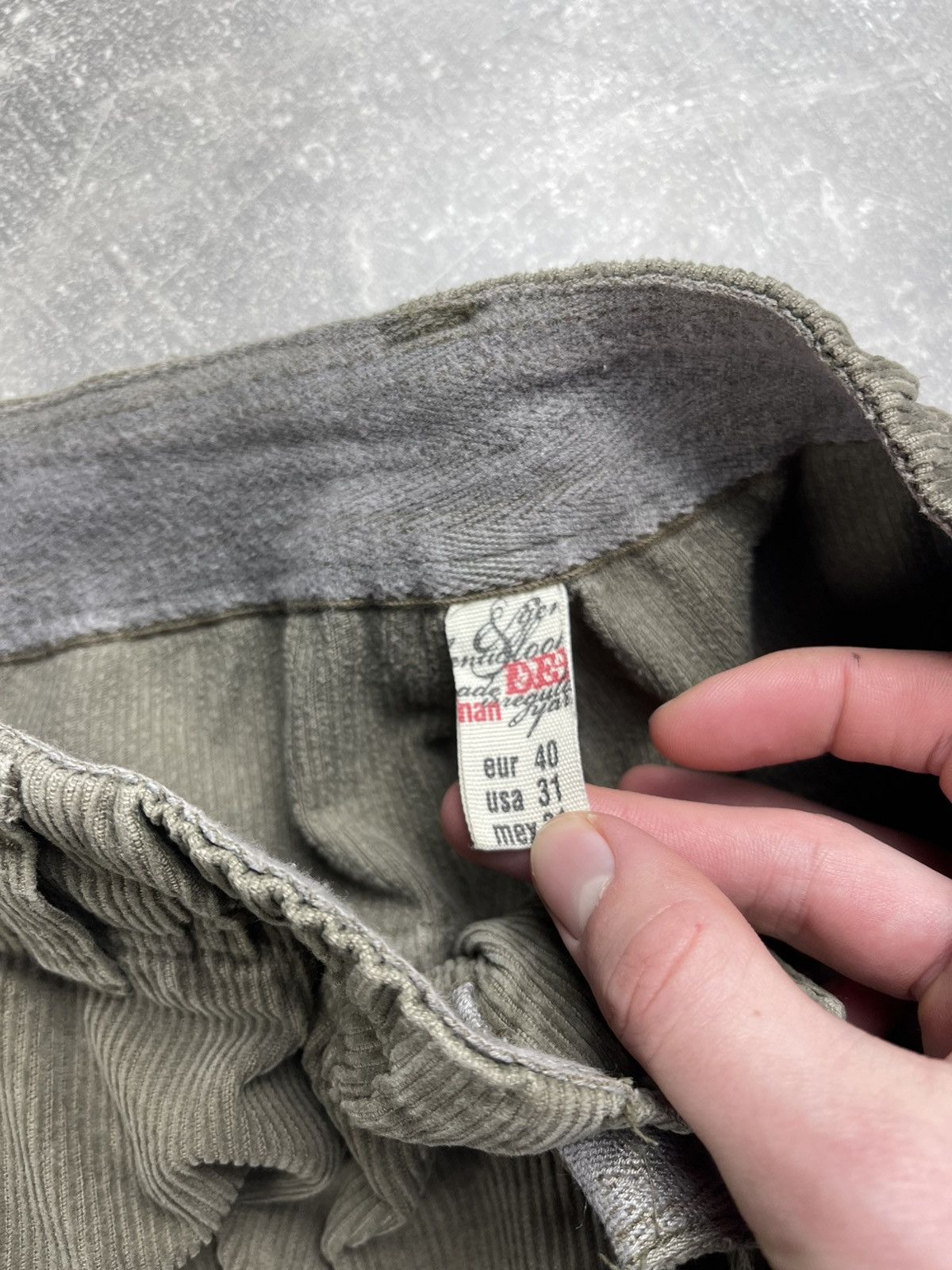 Other Cargo Military Multipocket Corduroy Khaki Pants Size US 28 / EU 44 - 10 Thumbnail