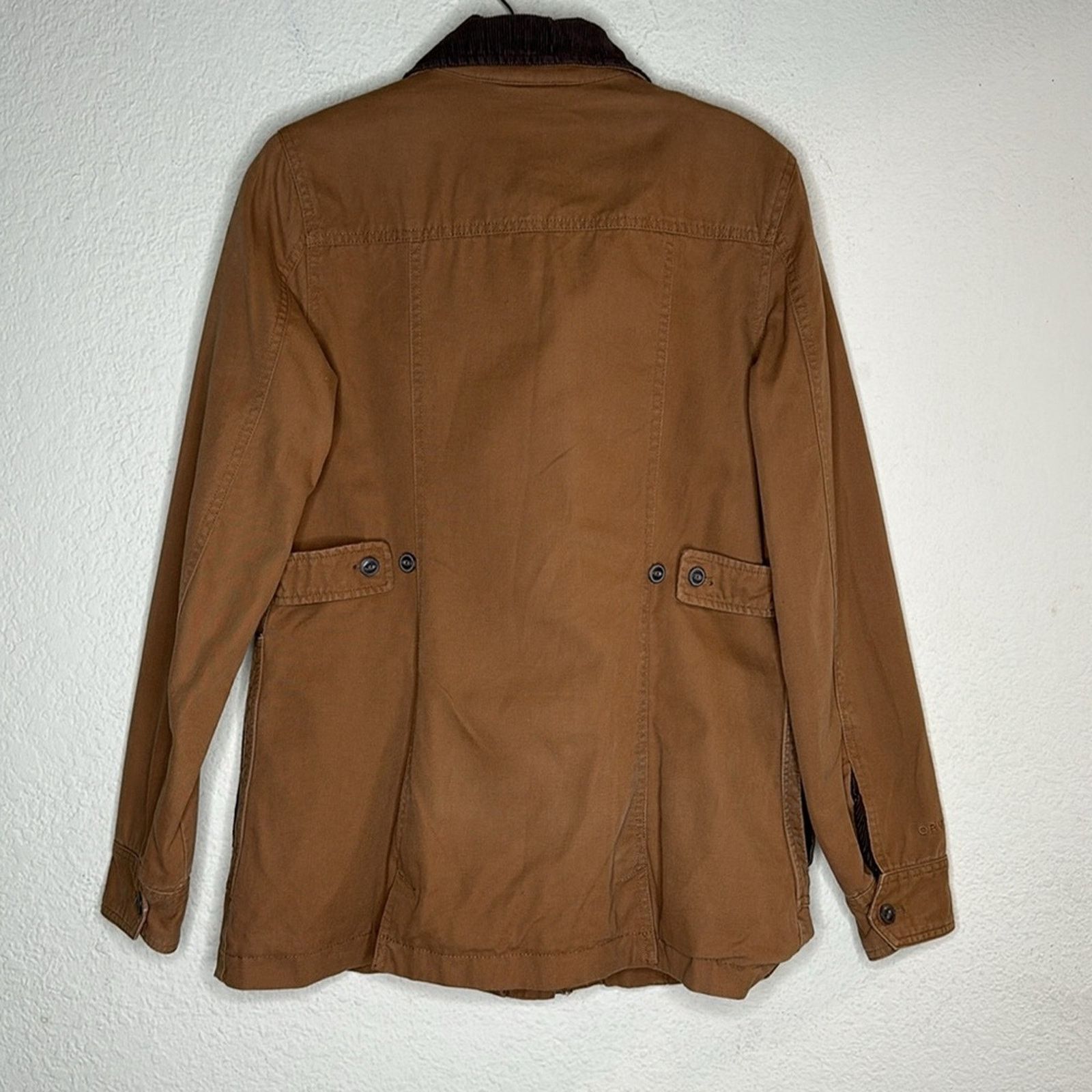 Orvis Orvis Chore Barn Coat Jacket Brown Corduroy Trim Flannel XS Size US XS / EU 42 / 0 - 9 Thumbnail