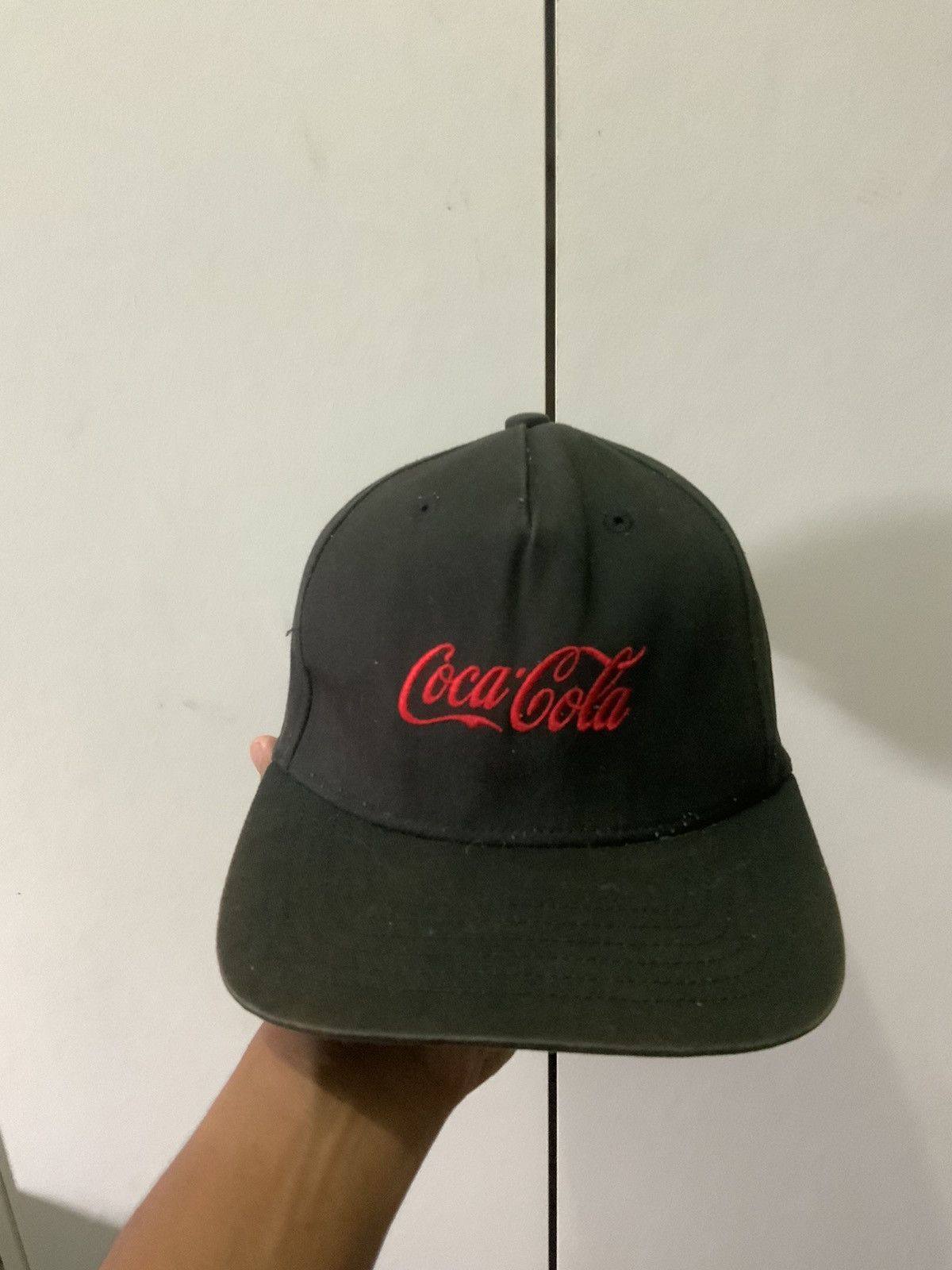 Coca Cola Coca Cola Black Hat Size ONE SIZE - 5 Thumbnail