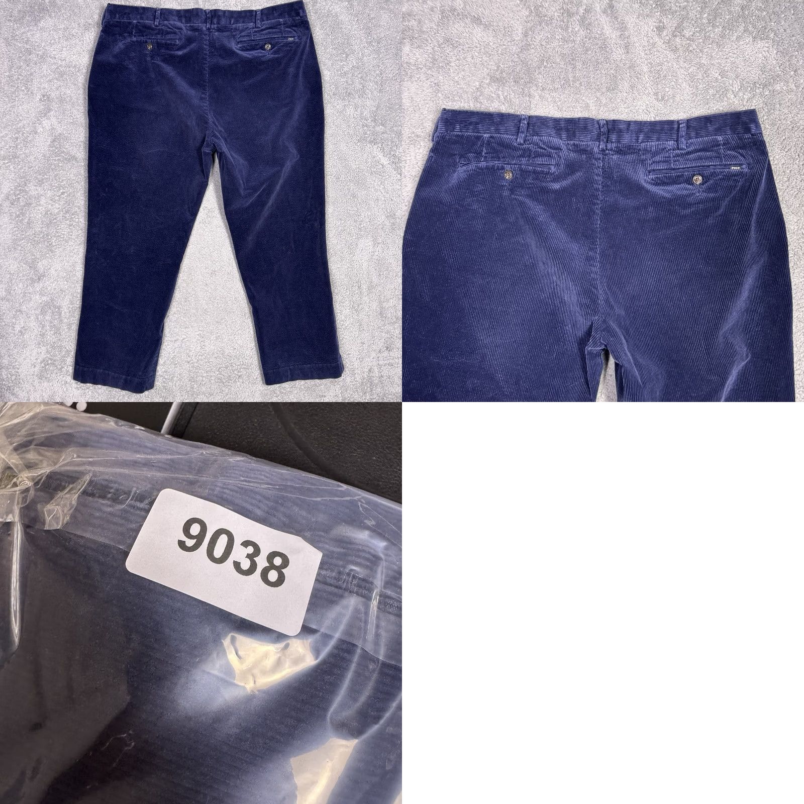 Polo Ralph Lauren Polo Ralph Lauren Corduroy Pants Mens 38x26 Classic Fit Chino Trouser Blue Size US M / EU 48-50 / 2 - 9 Thumbnail