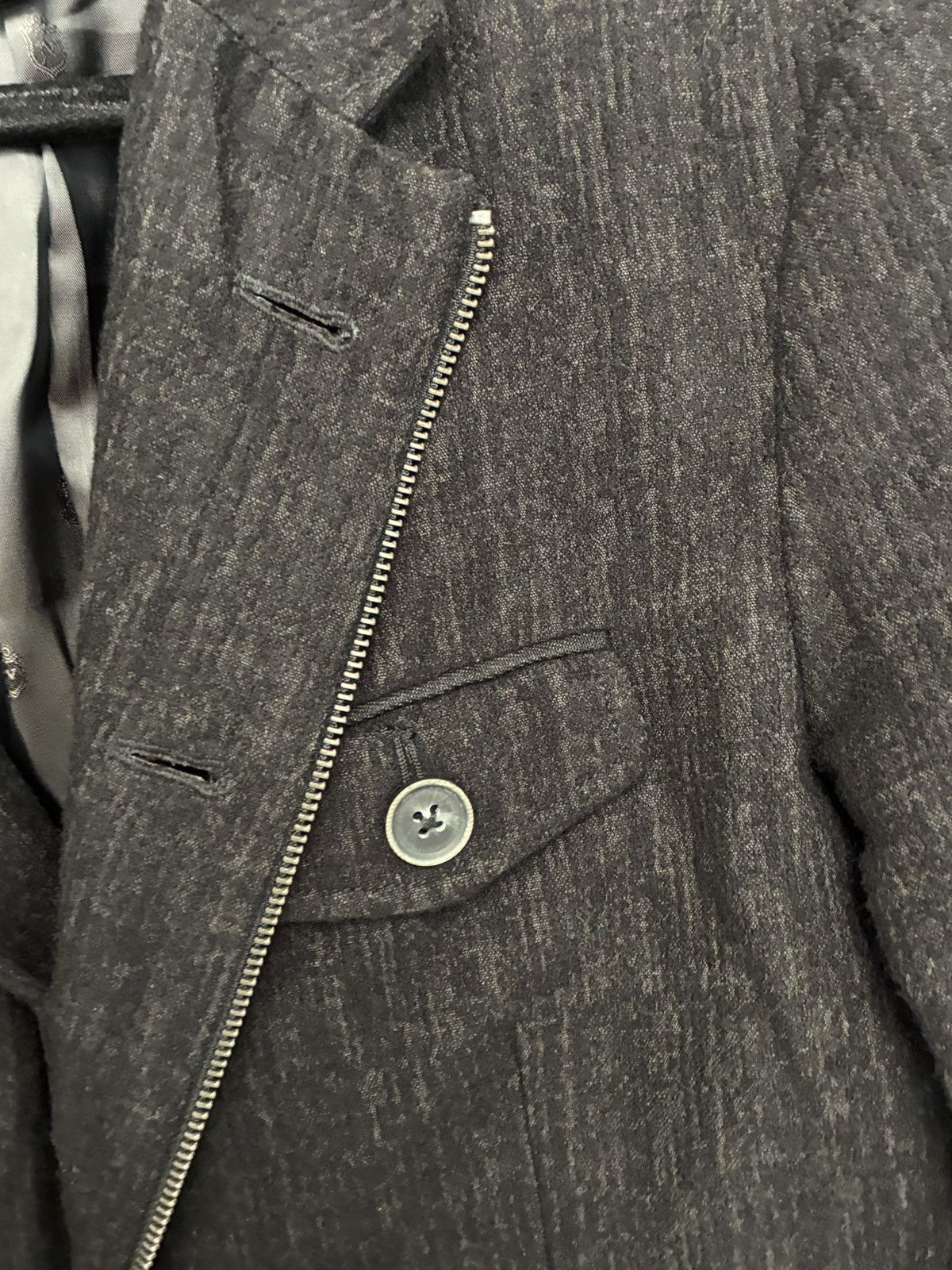 John Varvatos Zip Front Blazer Jacket Size USA 38 EU 48 Size US M / EU 48-50 / 2 - 8 Thumbnail