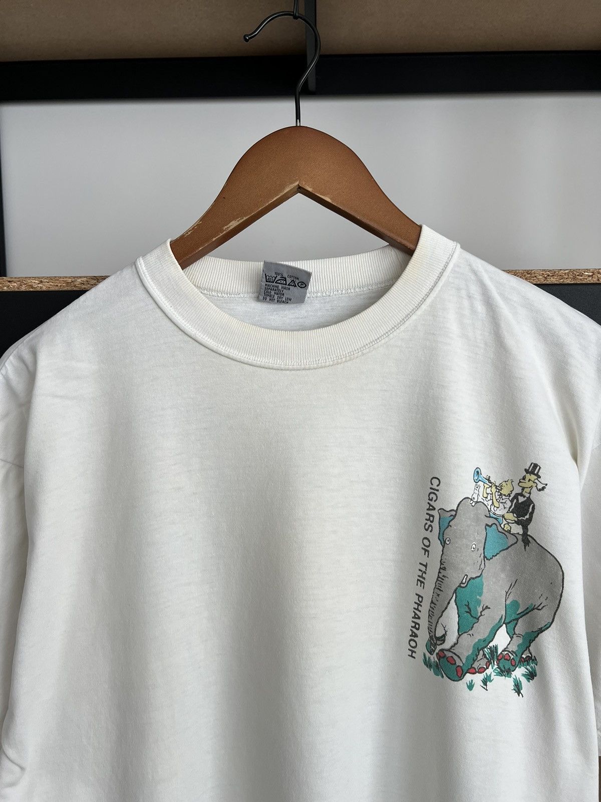 Cartoon Network Vintage 90s TinTin Gigars of the Pharaoh White T-shirt Size US L / EU 52-54 / 3 - 8 Thumbnail