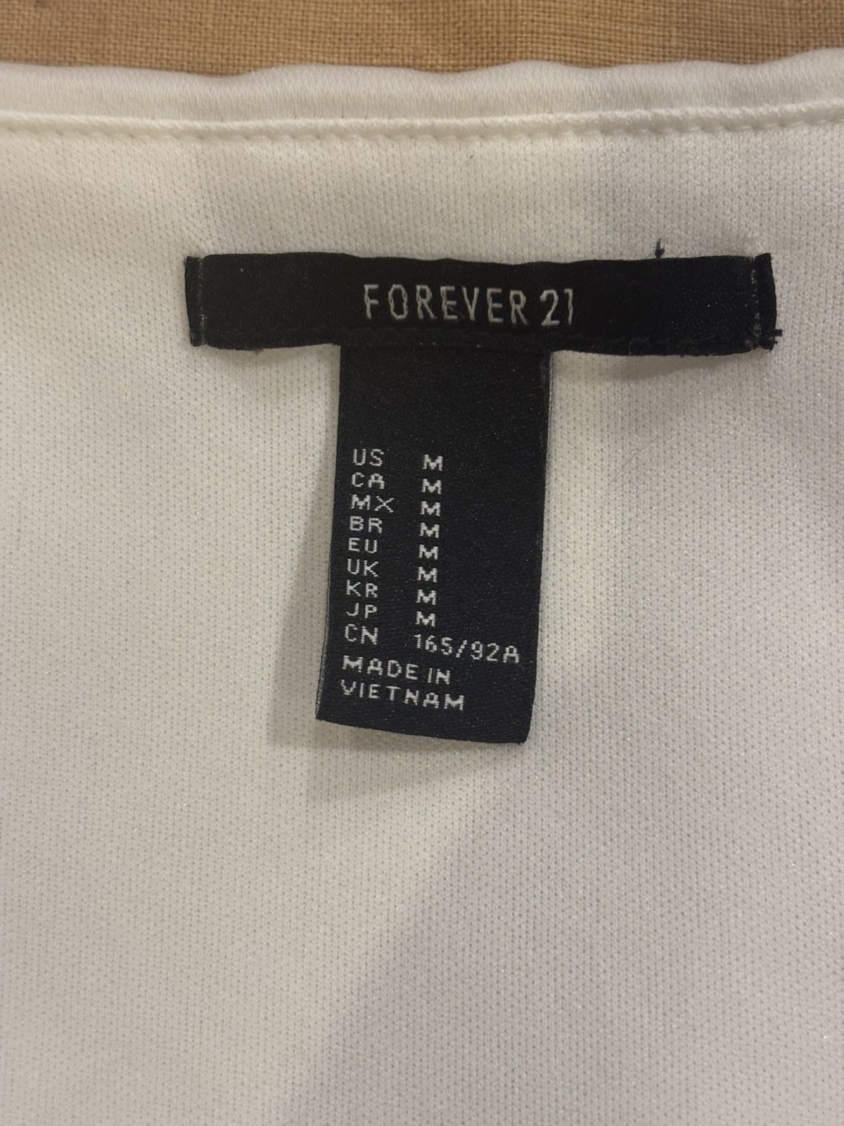 Forever 21 White tank top.wt-45 Size M / US 6-8 / IT 42-44 - 8 Thumbnail