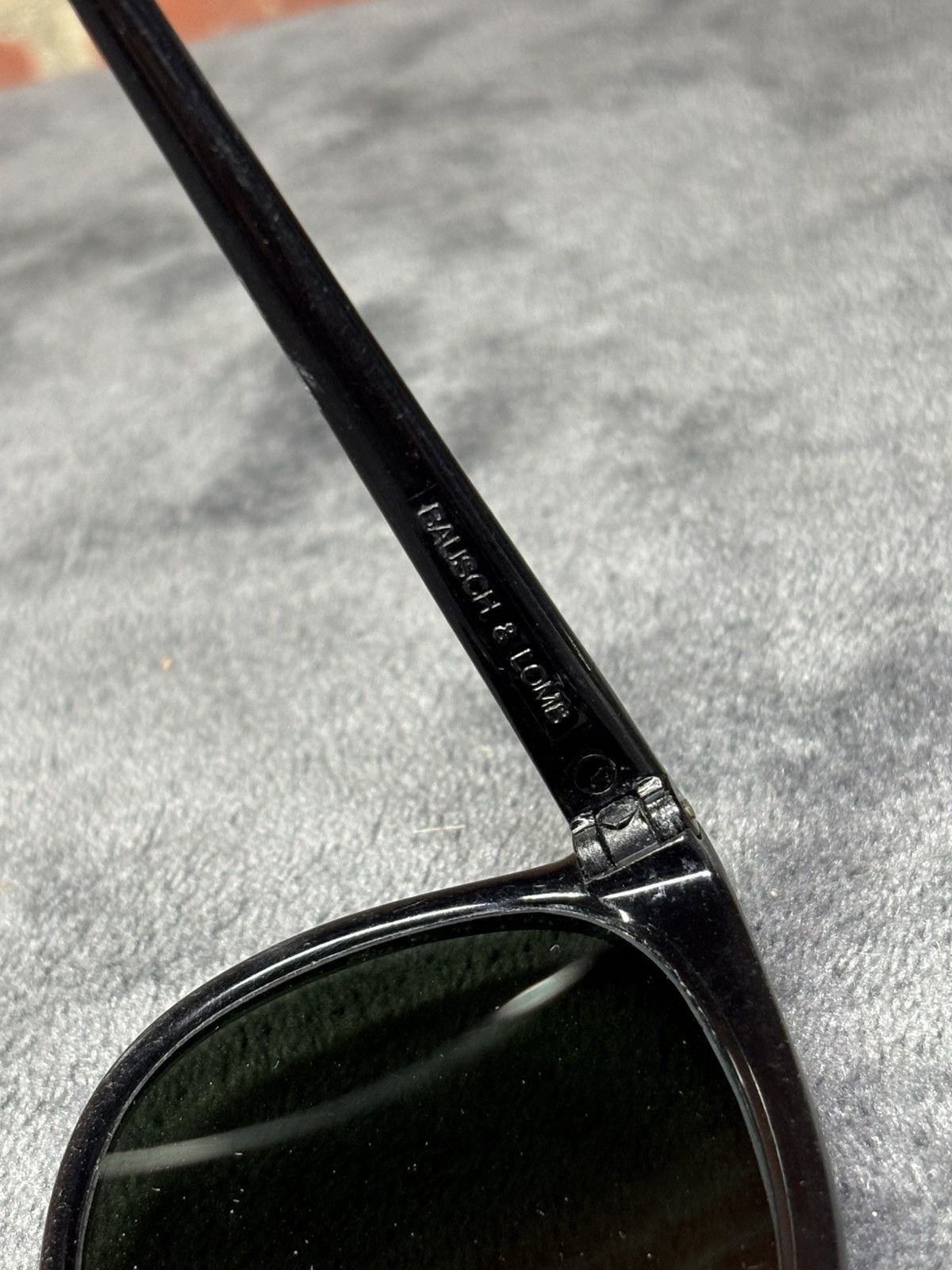 RayBan Vintage 90s Ray Ban Bausch & Lomb Frame Sunglasses France Size ONE SIZE - 5 Thumbnail