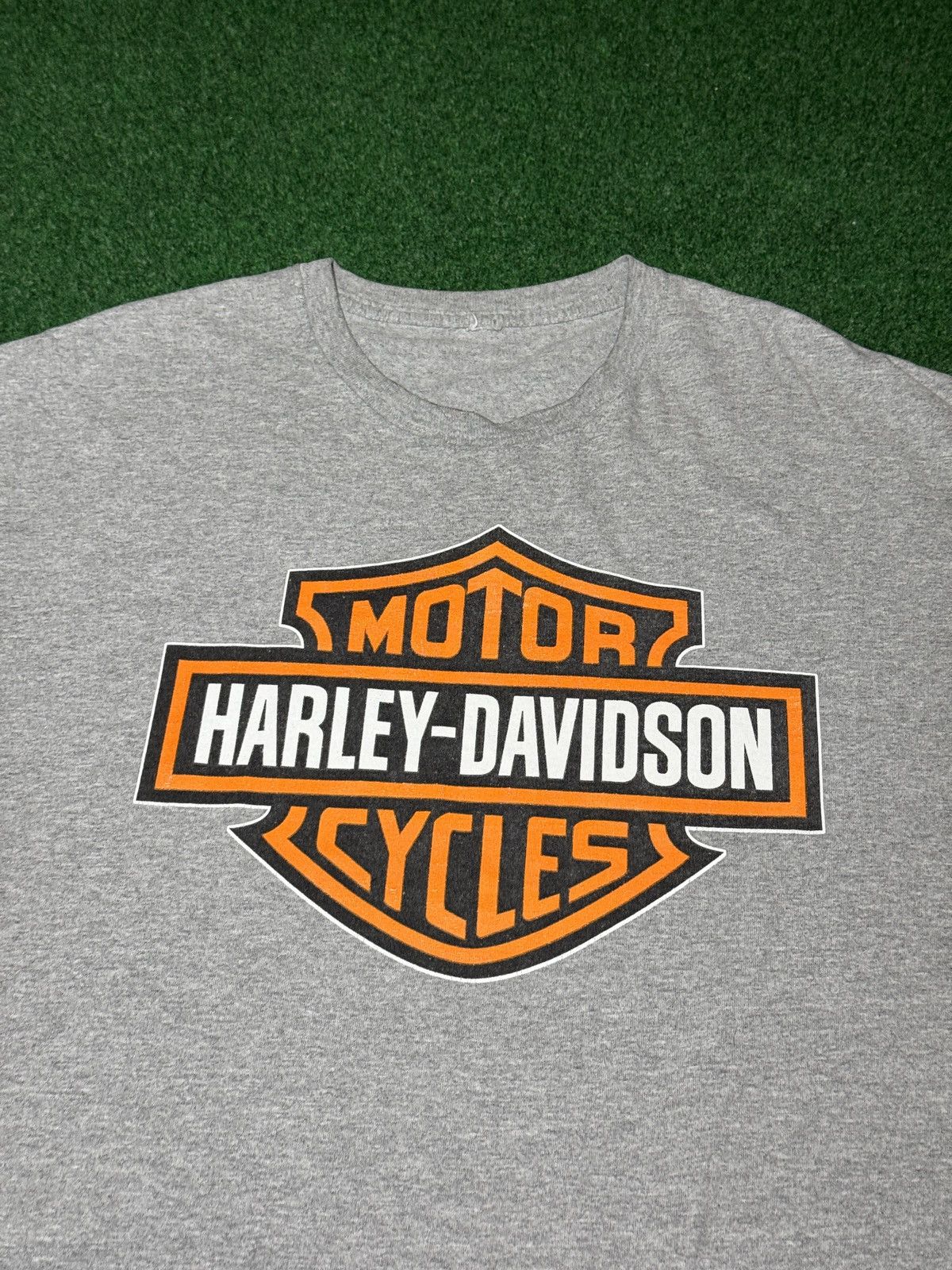 Harley Davidson Y2K Harley Davdison Emblem Logo Gray XL Biker T Shirt Size US XL / EU 56 / 4 - 2 Thumbnail
