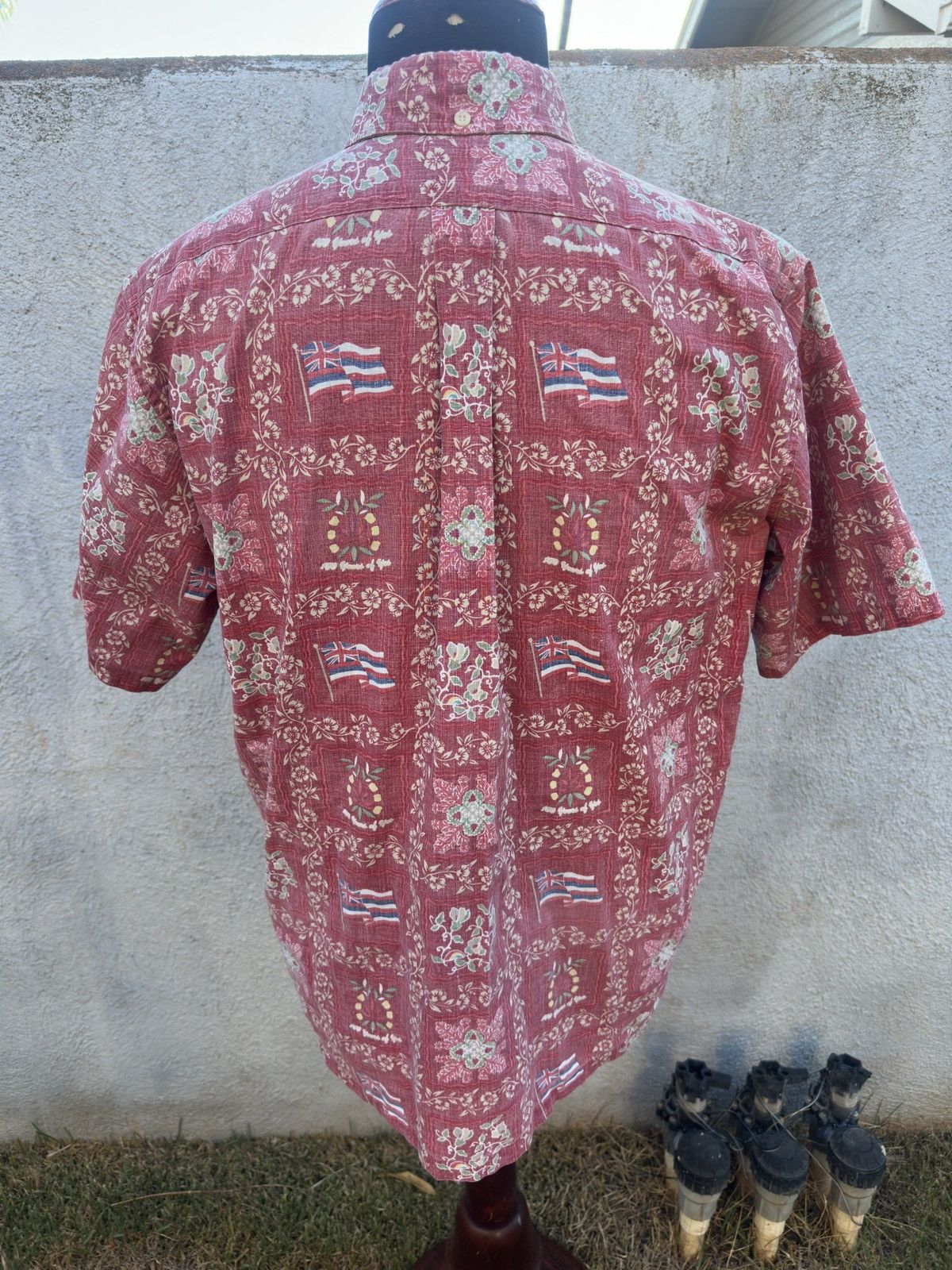 Reyn Spooner Rare Reyn Spooner Red First Hawaiian Bank 150 Year Men's L Size US L / EU 52-54 / 3 - 2 Thumbnail