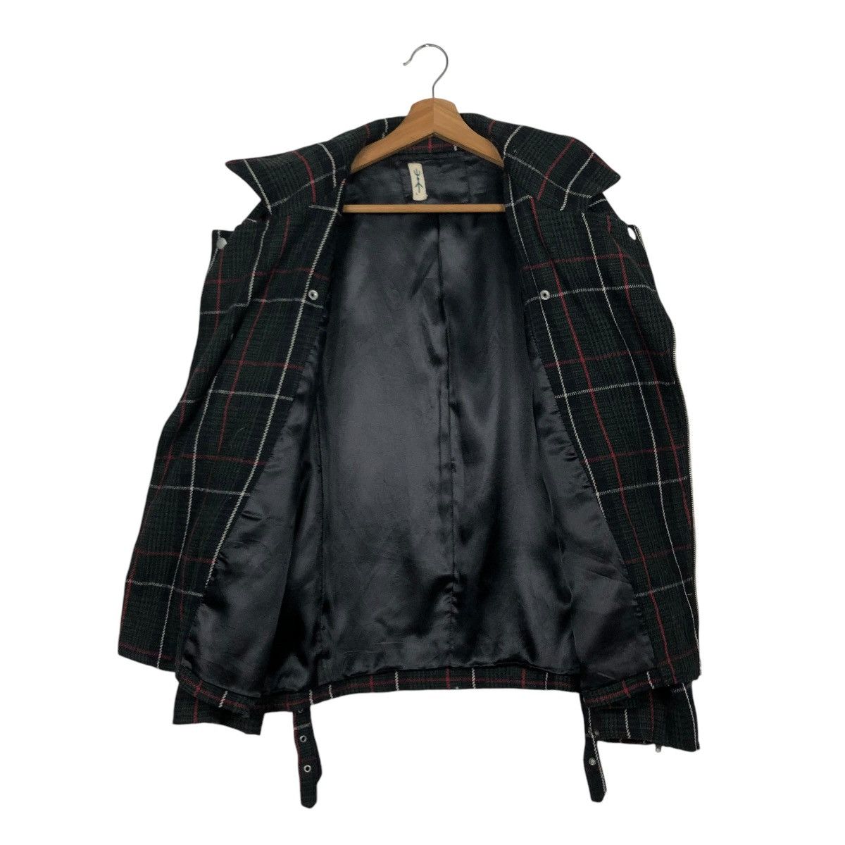 Japanese Brand 🔥VINTAGE BIKER JACKET DOUBLE COLLAR HIKARI ISSEY MIYAKE Size US L / EU 52-54 / 3 - 15 Thumbnail