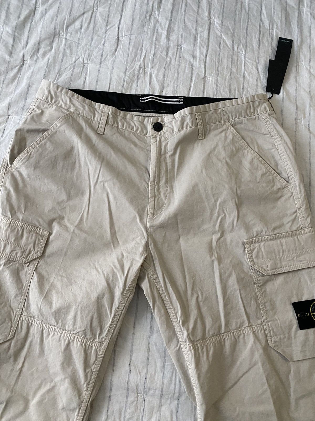 Stone Island Stone Island Comfort Cargo Pants Plaster Sz 38 NWT Size US 38 / EU 54 - 7 Thumbnail