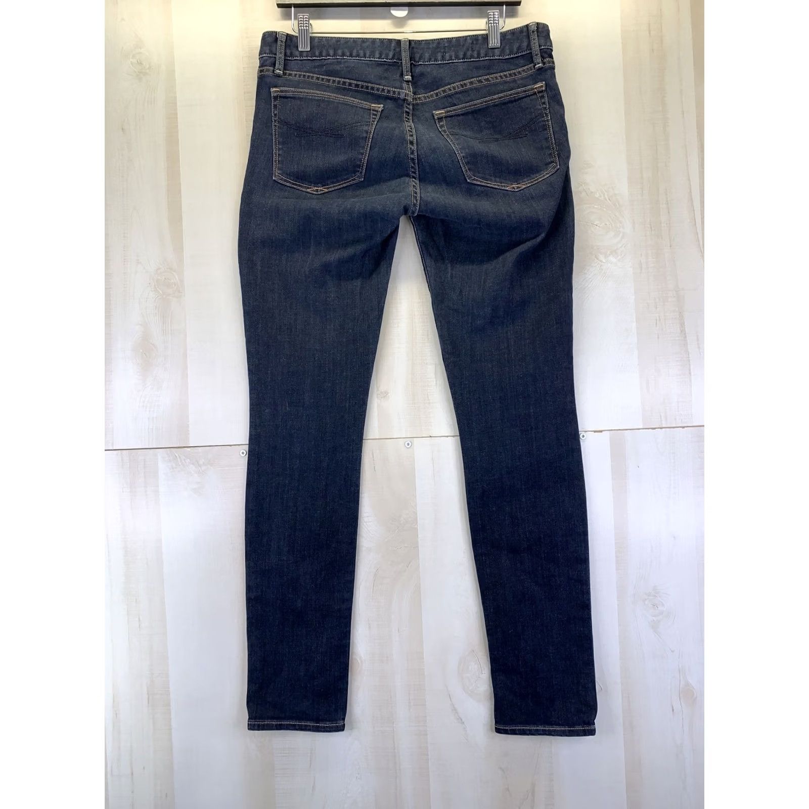 Gap Gap Dark Wash Ankle Skinny Denim Women’s Jeans 28/6-10503 Slim Cotton Blend Stretch Blue Sizes 6 Regular Women Mids 28In Inseam See Photo Size 28" / US 6 / IT 42 - 5 Thumbnail