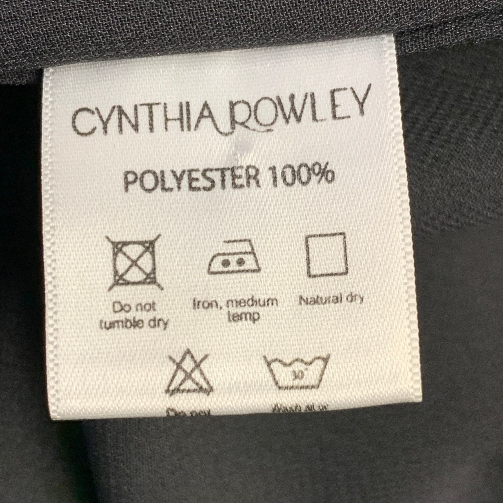Cynthia Rowley Size 8 Black White Organza Flower Strapless Cocktail Dress Size M / US 6-8 / IT 42-44 - 7 Thumbnail