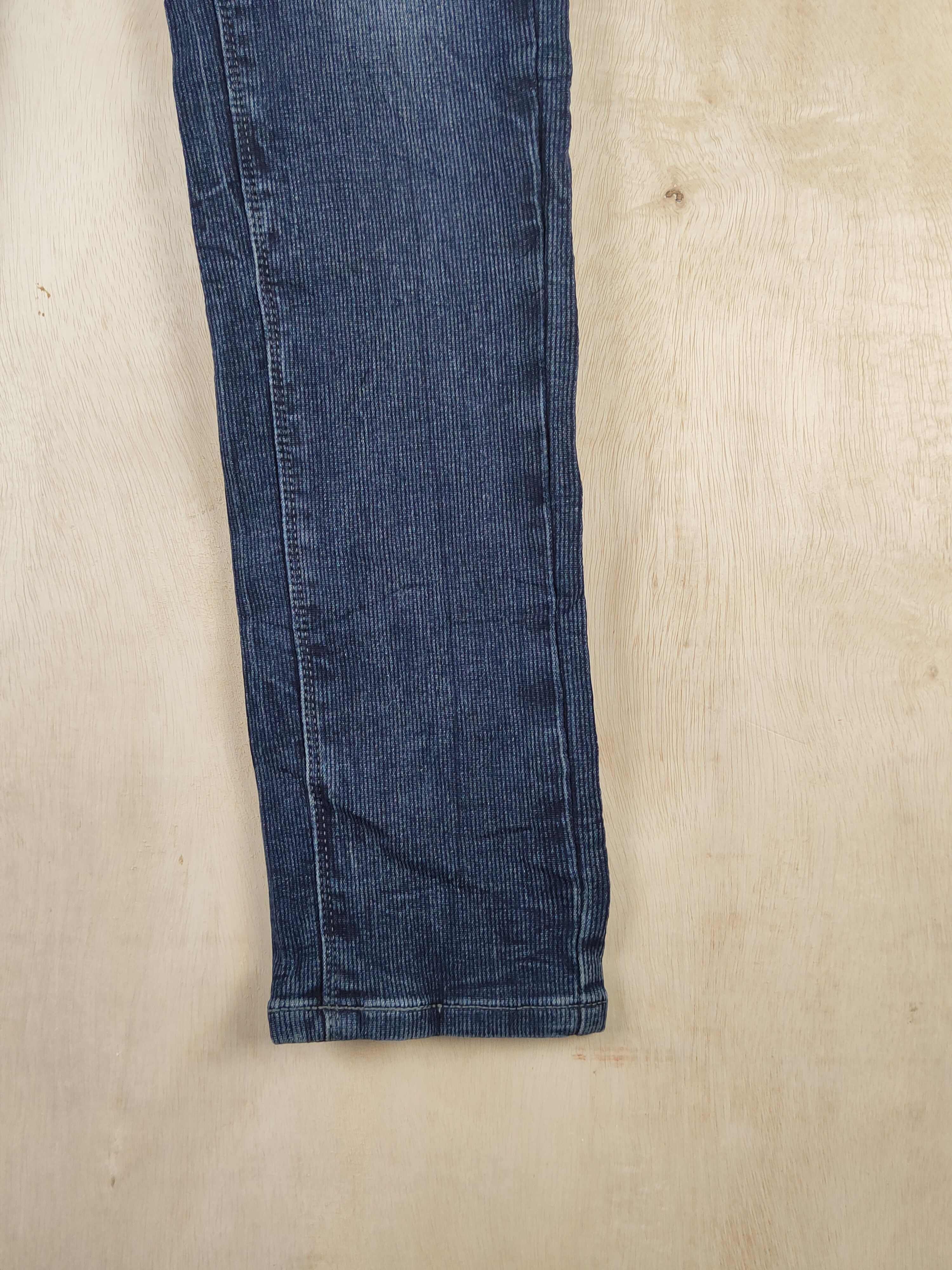 Edwin Edwin-Jerseys Dark Blue Corduroy Skinny Jeans #S2512 Size 29" - 6 Thumbnail