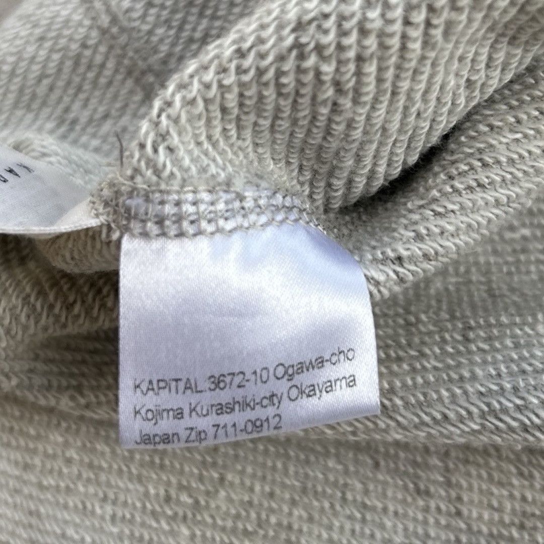 Kapital KAPITAL LAGRANGE CREW SWEAT (MOONLIGHT) 1 Size US S / EU 44-46 / 1 - 8 Thumbnail