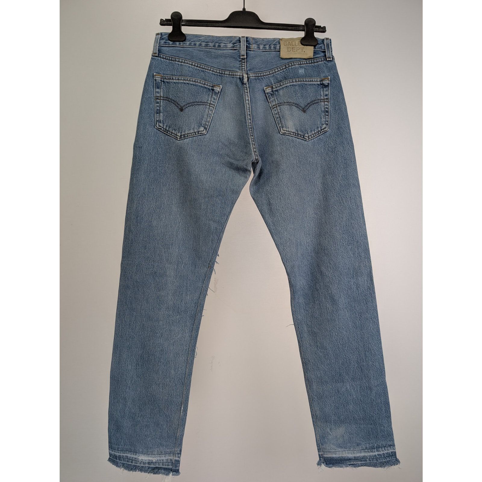 Gallery Dept. o1rshd1 Ranger Dept Cut Denim Jean in Blue Size US 33 - 9 Thumbnail